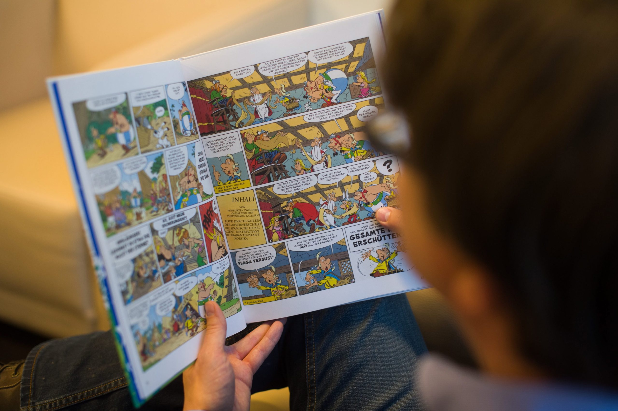 Capa original do álbum de BD “Astérix e a volta à Gália” vendida por 1,4 milhões de euros em leilão