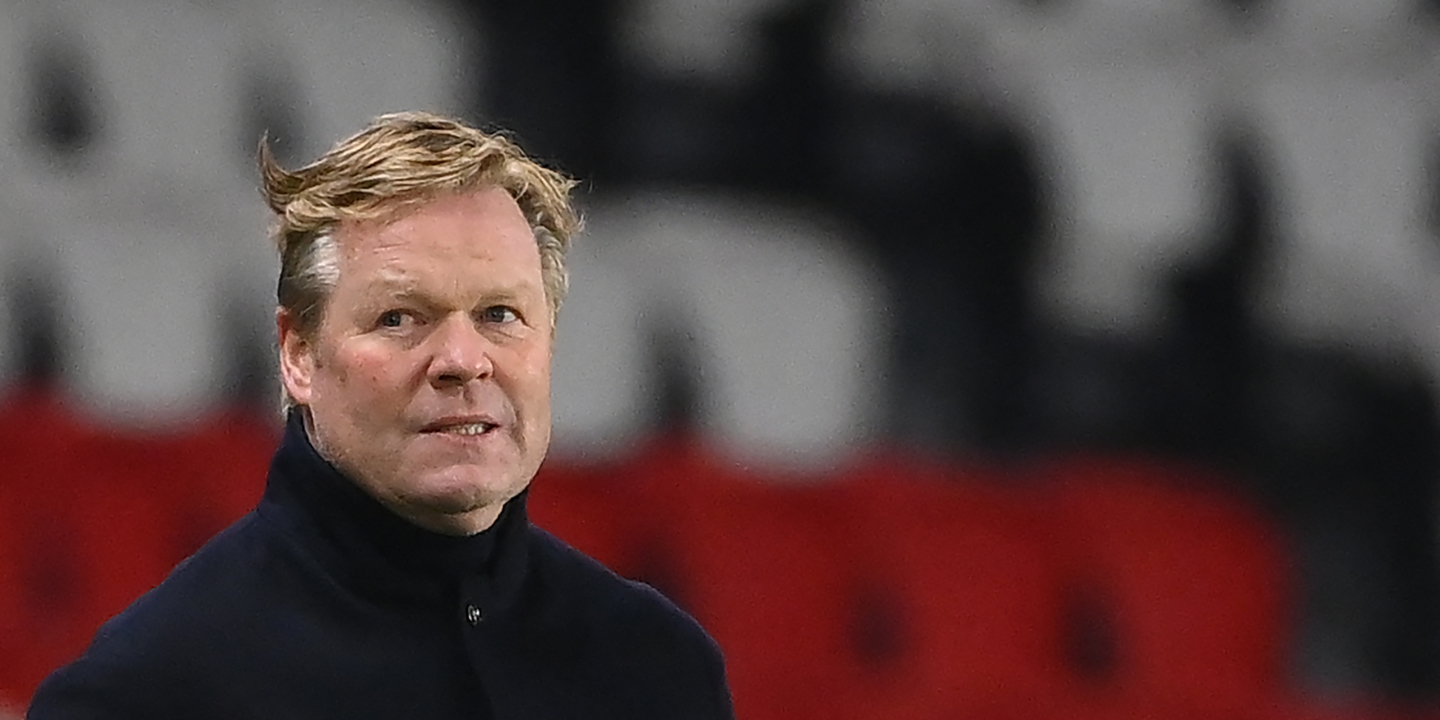 Koeman lamenta que FC Barcelona não possa competir no mercado de transferências