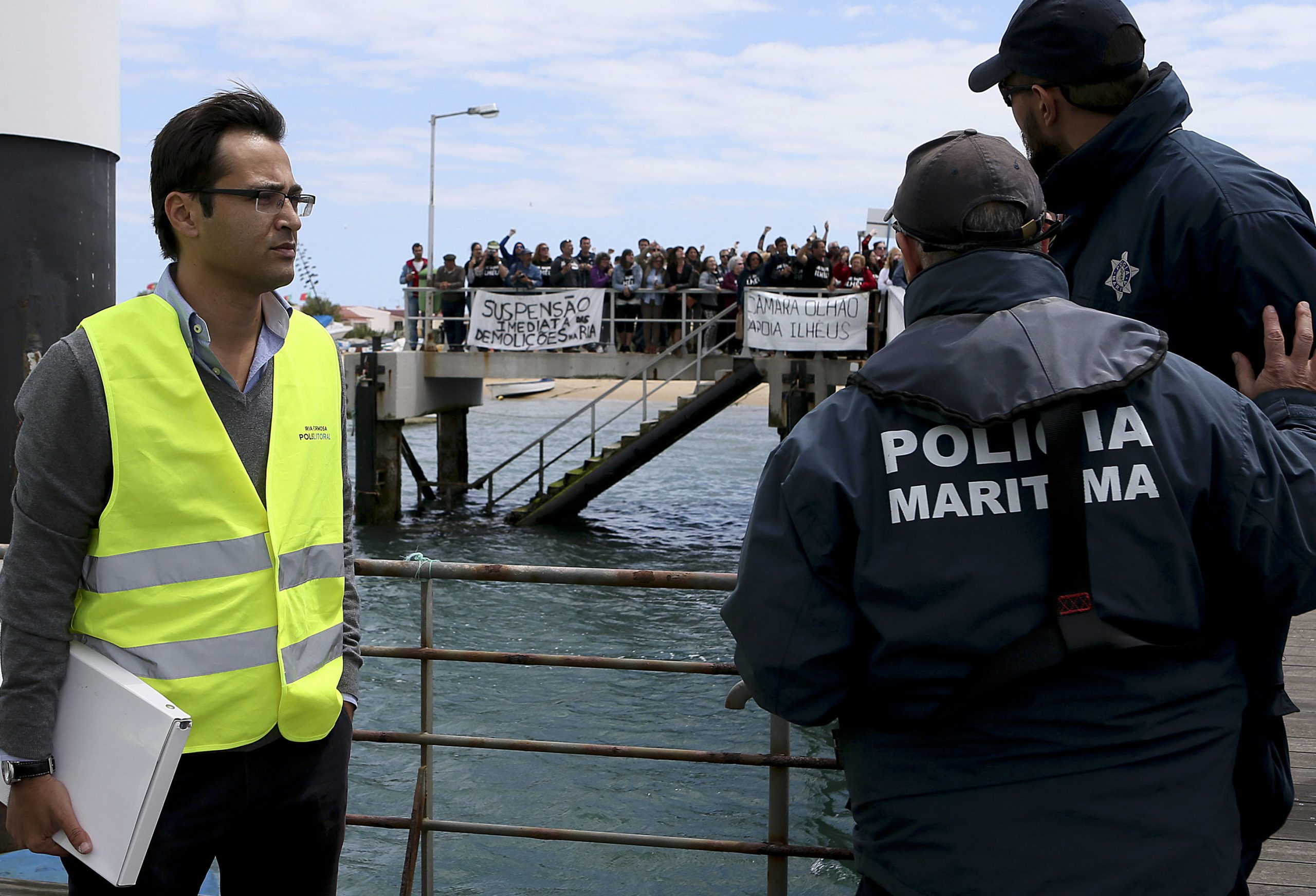 Depois da ilha do Farol, a Polis Ria Formosa avança hoje com posse administrativa de 17 construções nos Hangares