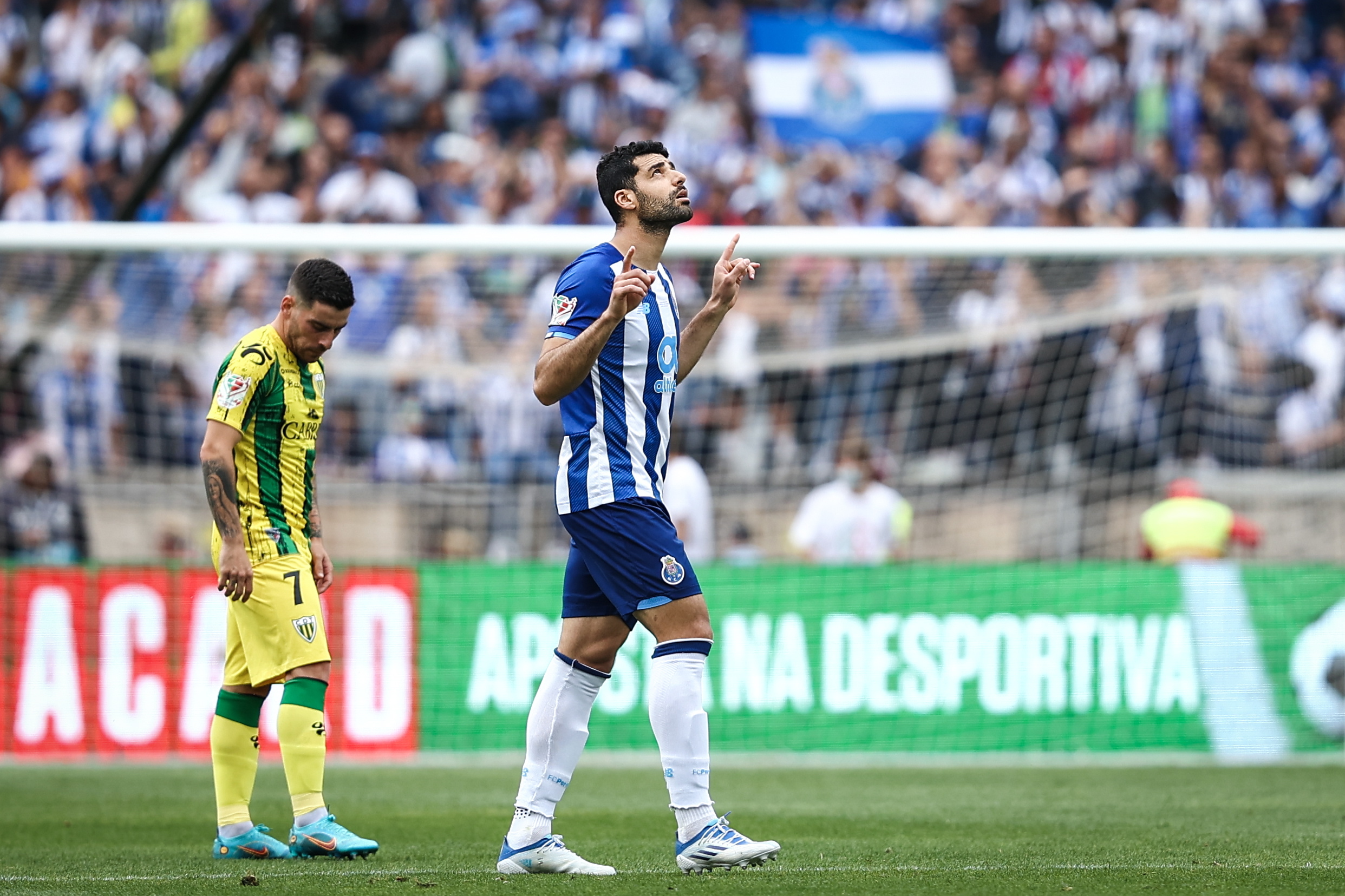 Taça de Portugal: FC Porto vence Tondela ao intervalo com grande penalidade batida por Taremi