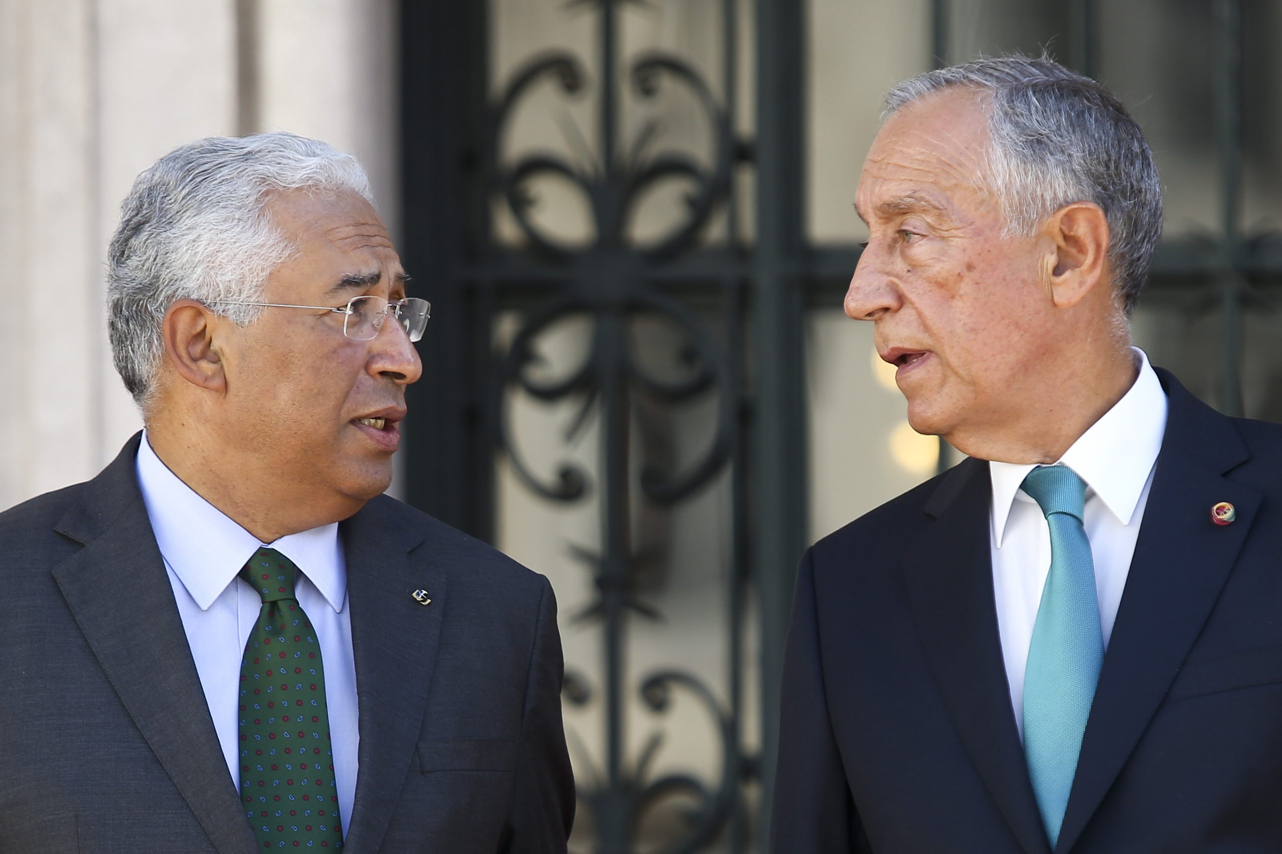 Marcelo e Costa juntos no primeiro Dia da Restauração depois da reposição do feriado