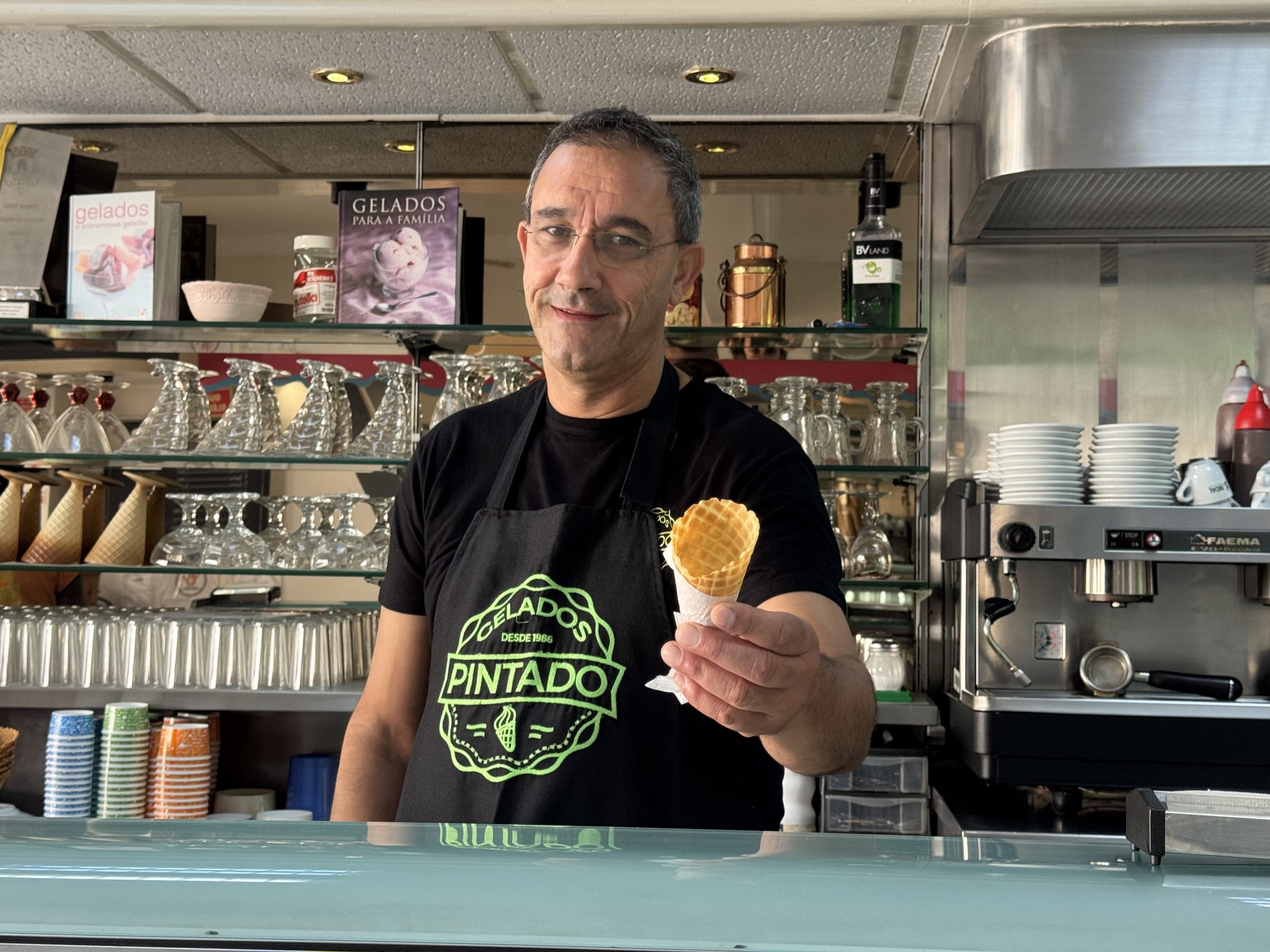 Do sabor Cerelac ao ‘não sei’: as invenções do mestre da icónica Geladaria Pintado