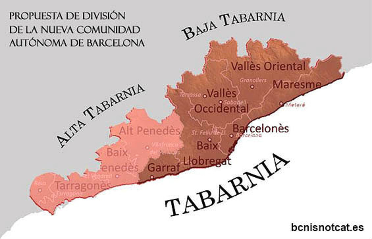 O que é a Tabarnia, a região catalã que não quer pertencer a uma Catalunha independente?