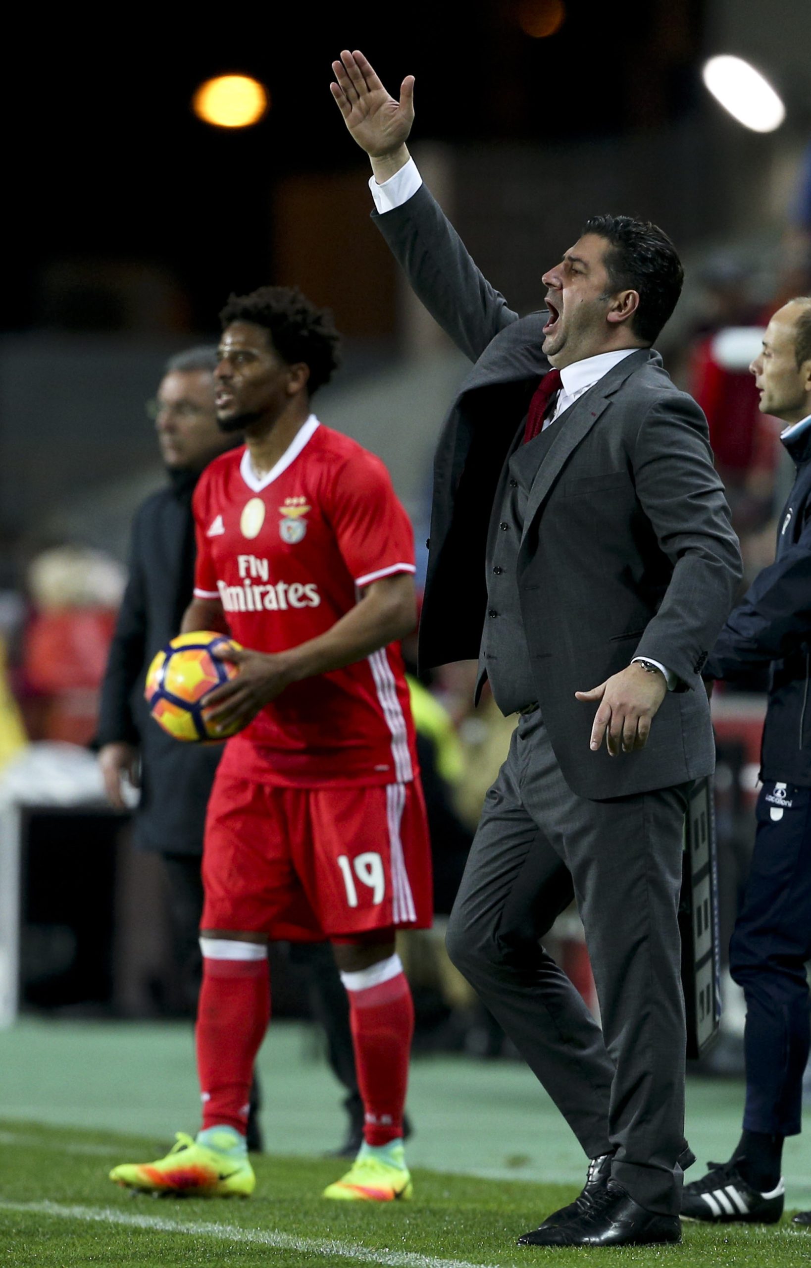 Rui Vitória foi expulso na meia-final da Taça da Liga