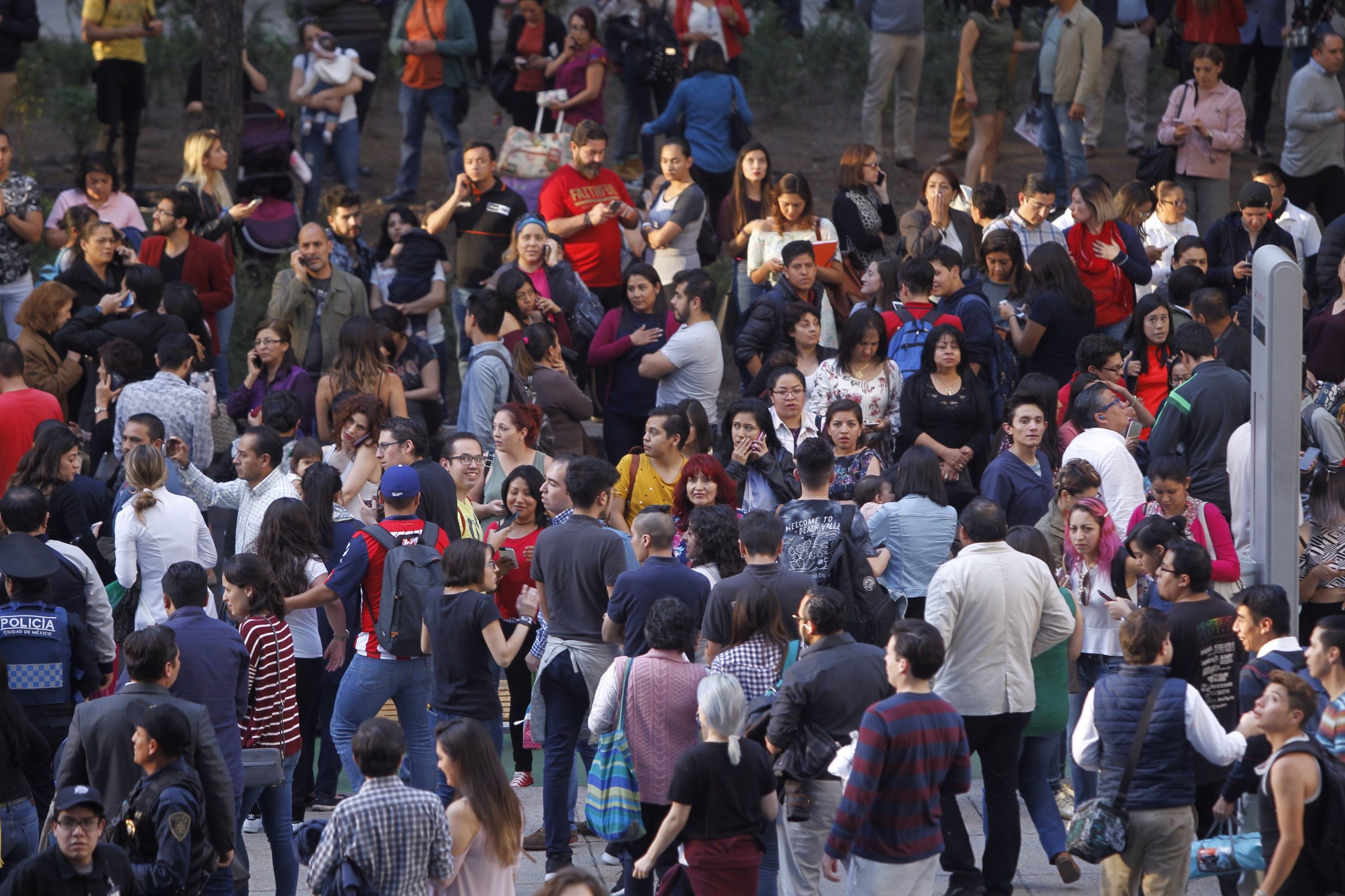 Forte sismo de 7,2 sentido no México sem relato de vítimas
