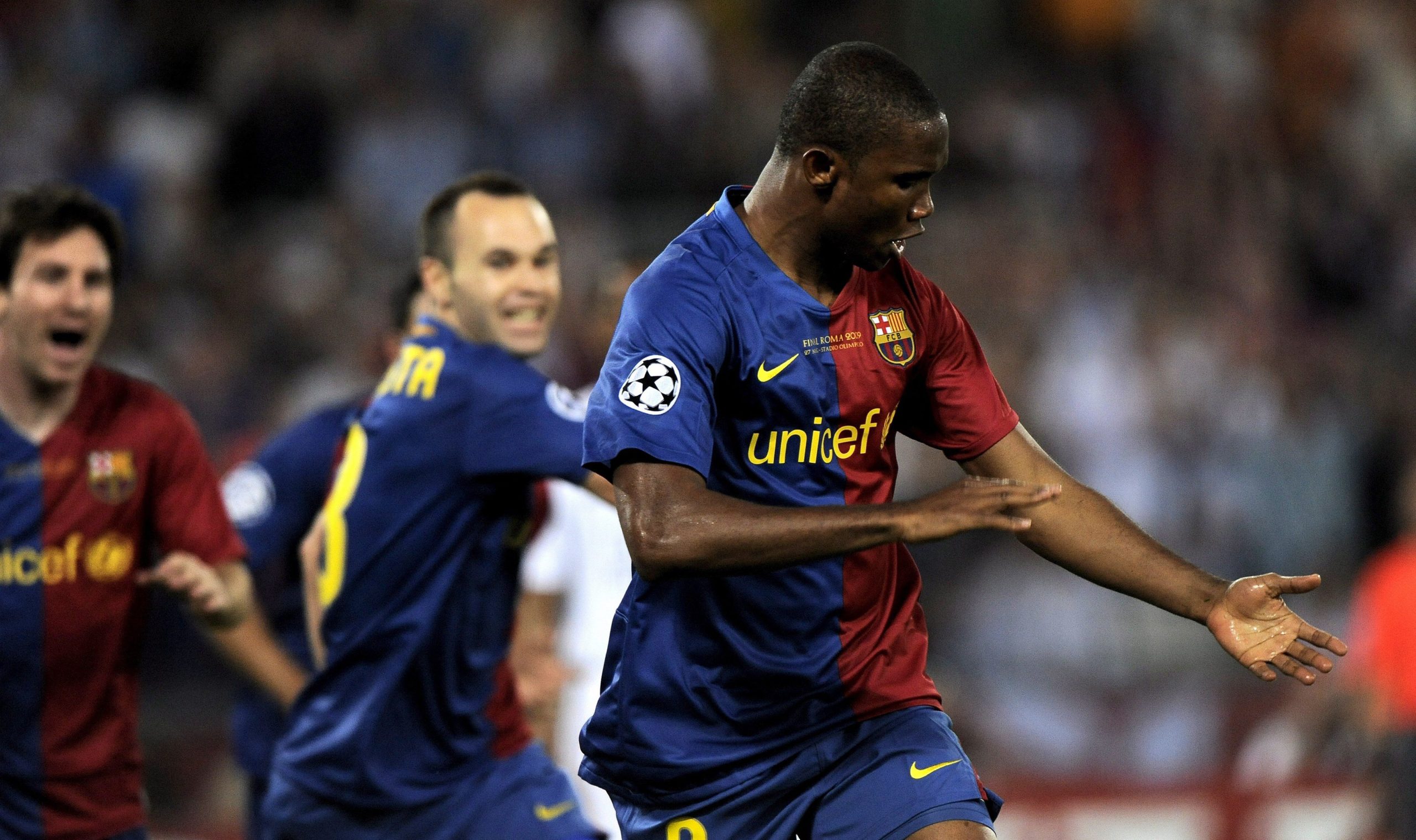 Foi ao serviço do Barcelona que o camaronês se notorizou