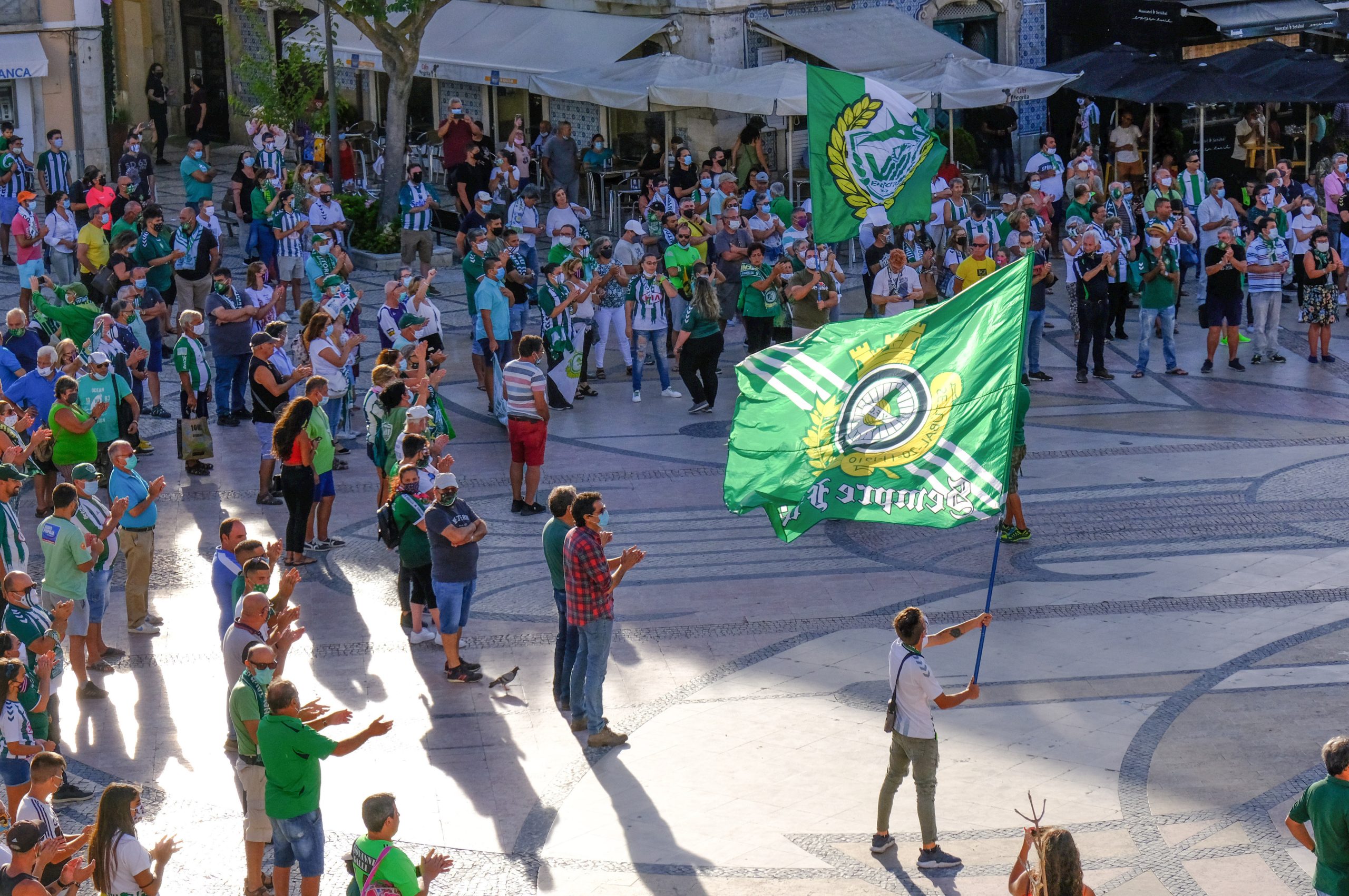 Dois mil sadinos saíram à rua para exigir readmissão do Vitória de Setúbal na I Liga