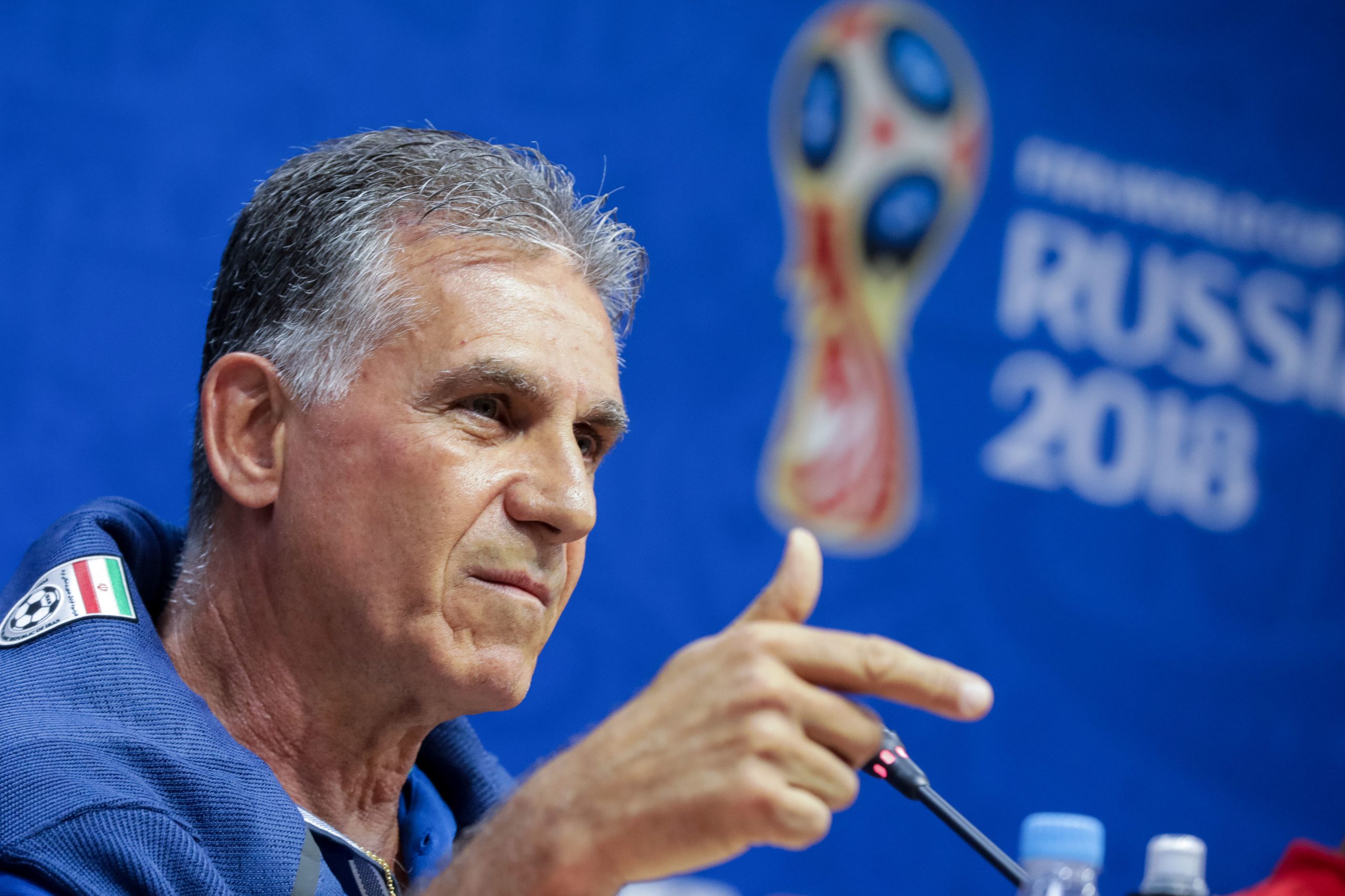 “Não estamos cá para ser uns simpáticos perdedores”, diz Carlos Queiroz