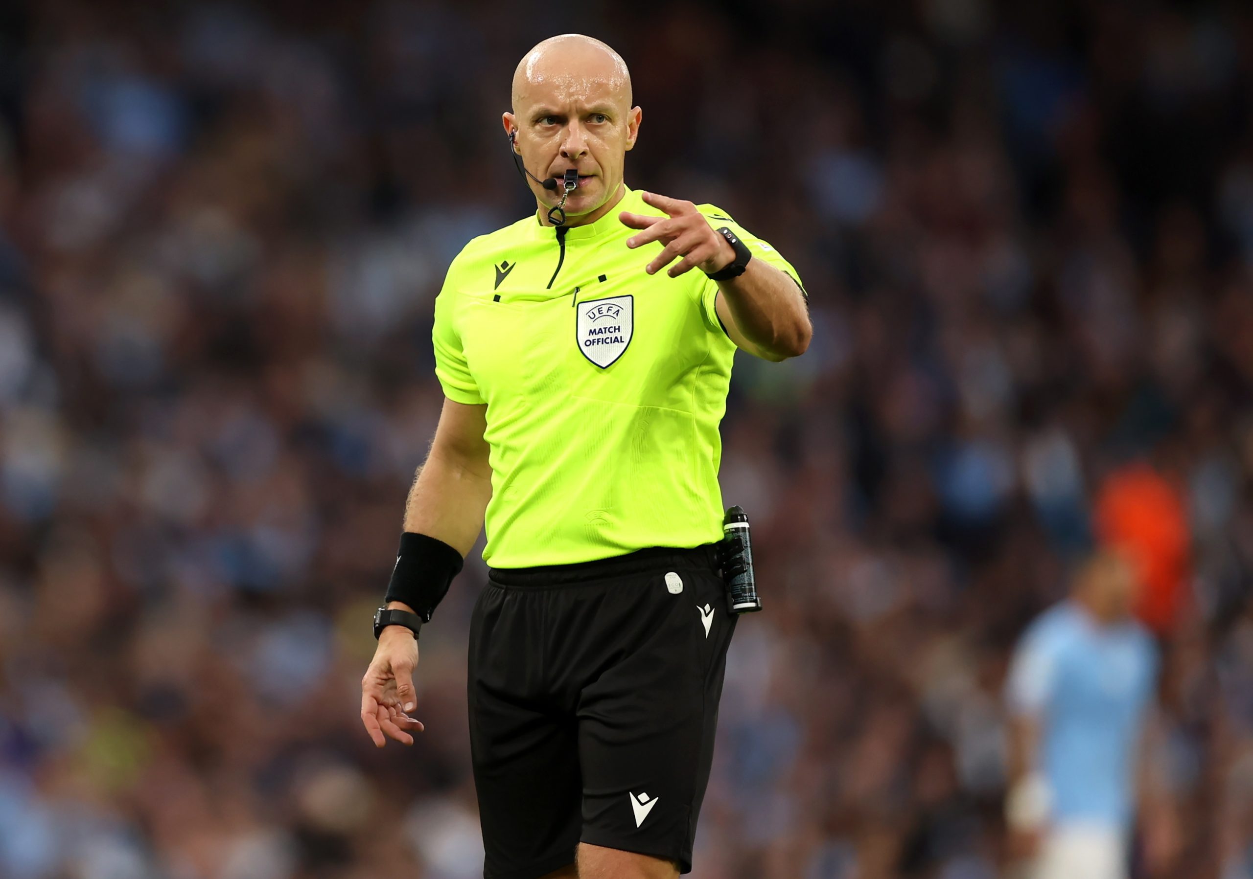 Szymon Marciniak é o escolhido para apitar a final da ‘Champions’ entre Manchester City e Inter Milão