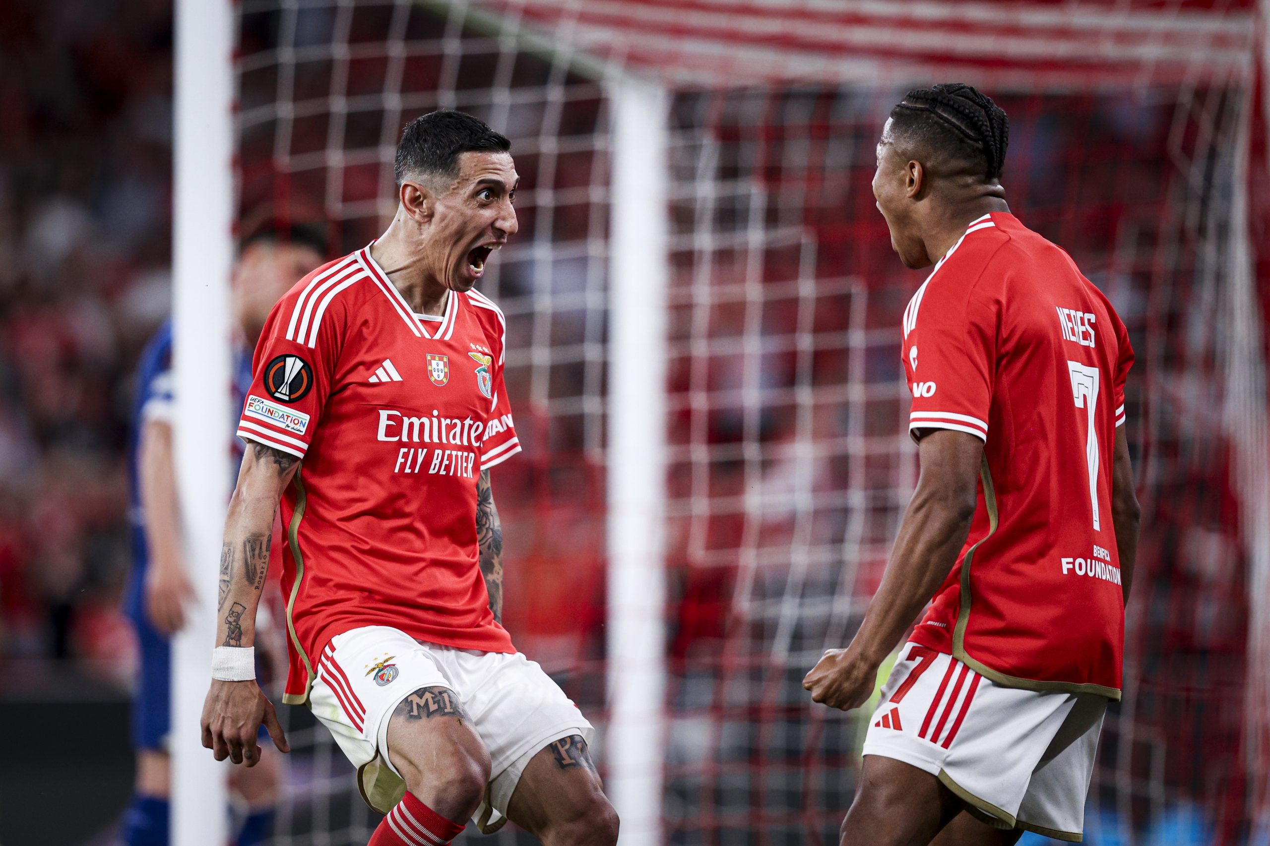 Benfica vence Marselha e coloca-se em vantagem na eliminatória