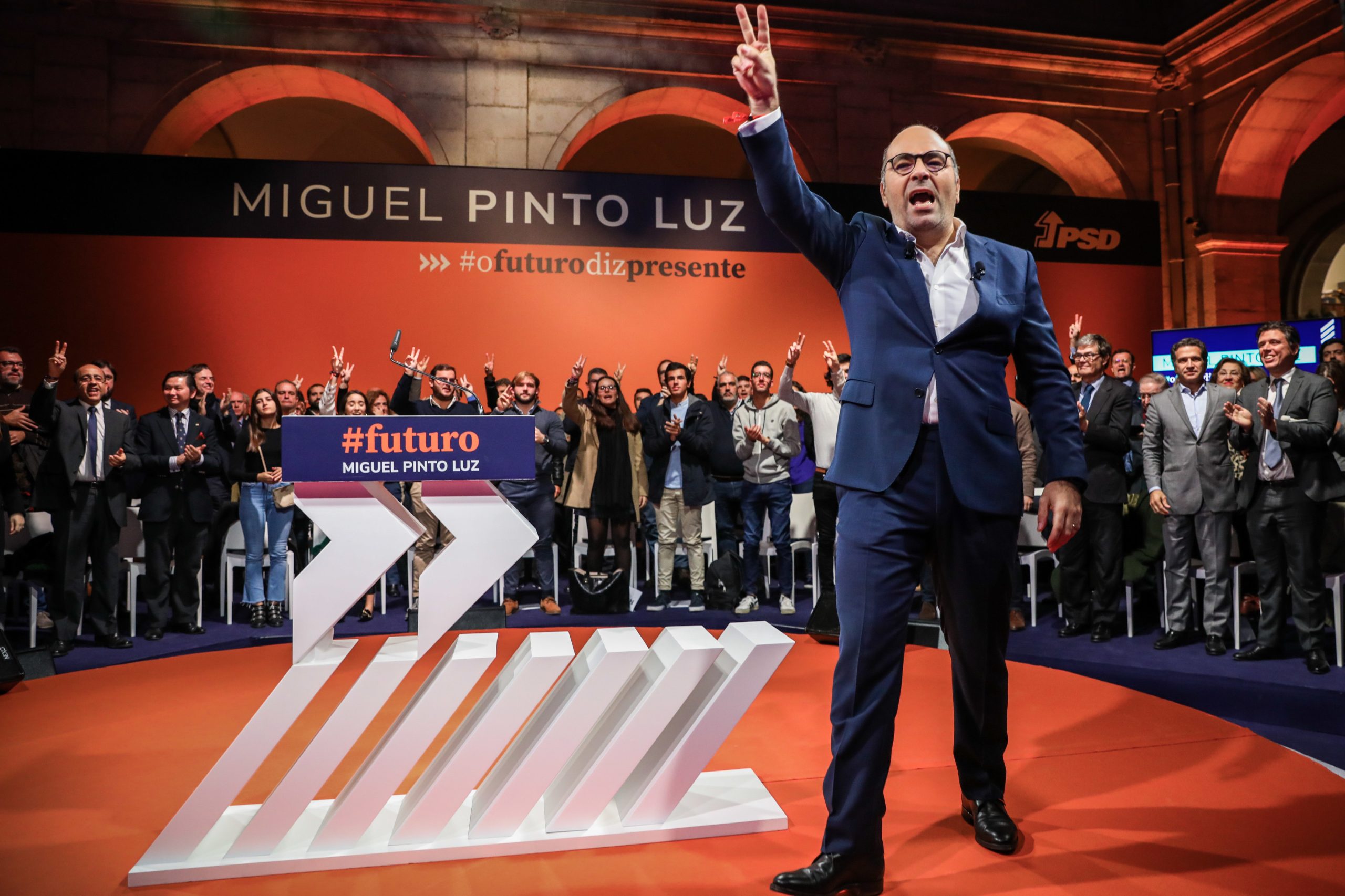 PSD: Pinto Luz não discute apoios a terceiros numa eventual segunda volta. Aliás, para Miguel a pergunta é se os outros dois candidatos estão disponíveis para o apoiar
