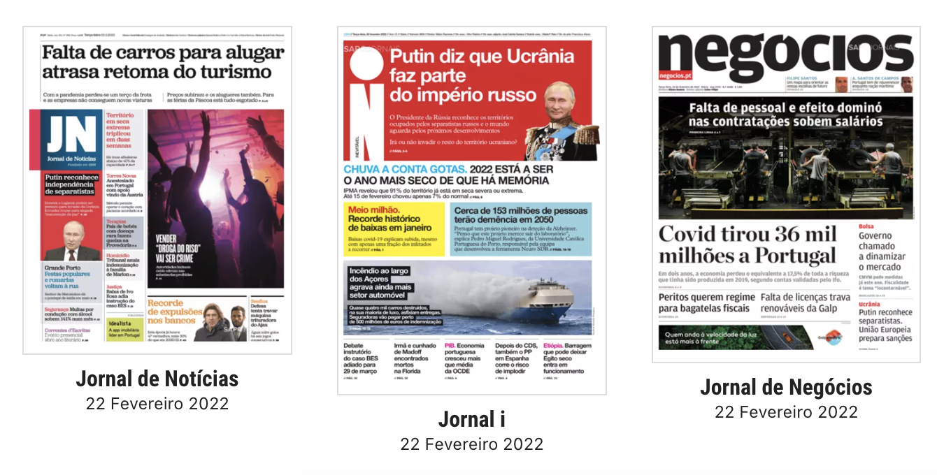 Revista de Imprensa: A tensão a leste, o aumento das multas por condução com álcool e o risco da pior seca de sempre
