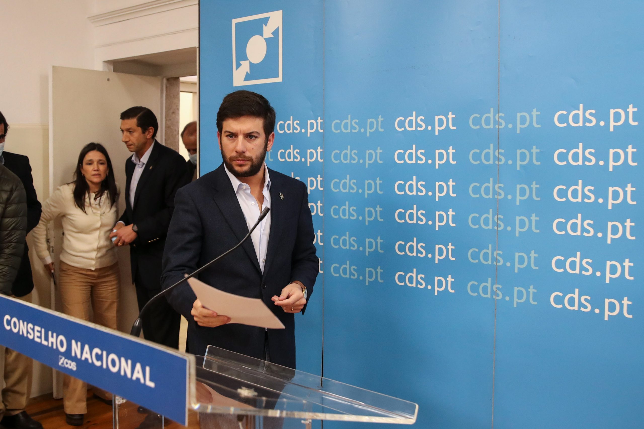 CDS: Congressistas ouvem Rodrigues dos Santos e candidatos no primeiro dia