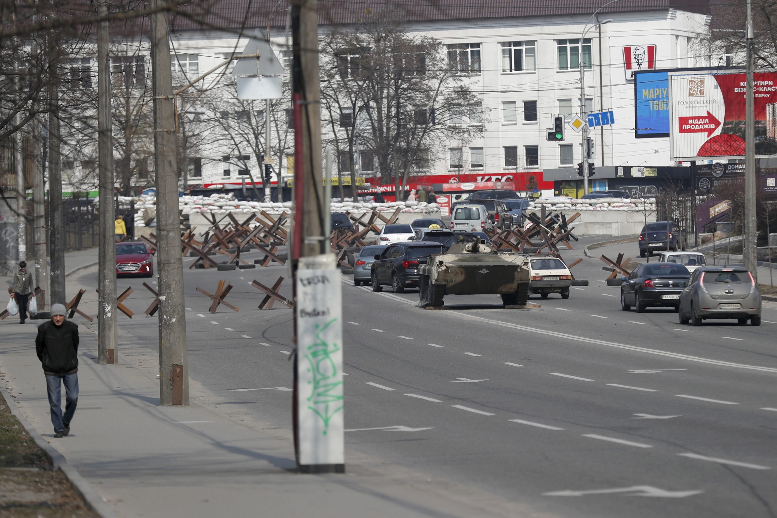 Recolher obrigatório em Kiev volta a ser só à noite