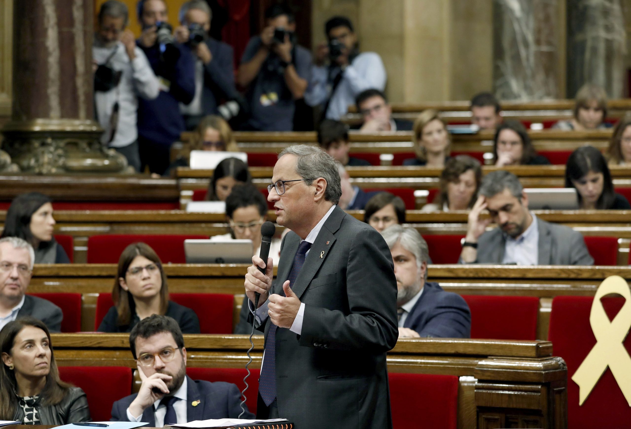 Quim Torra nega ligações a independentistas acusados de integrarem grupo terrorista