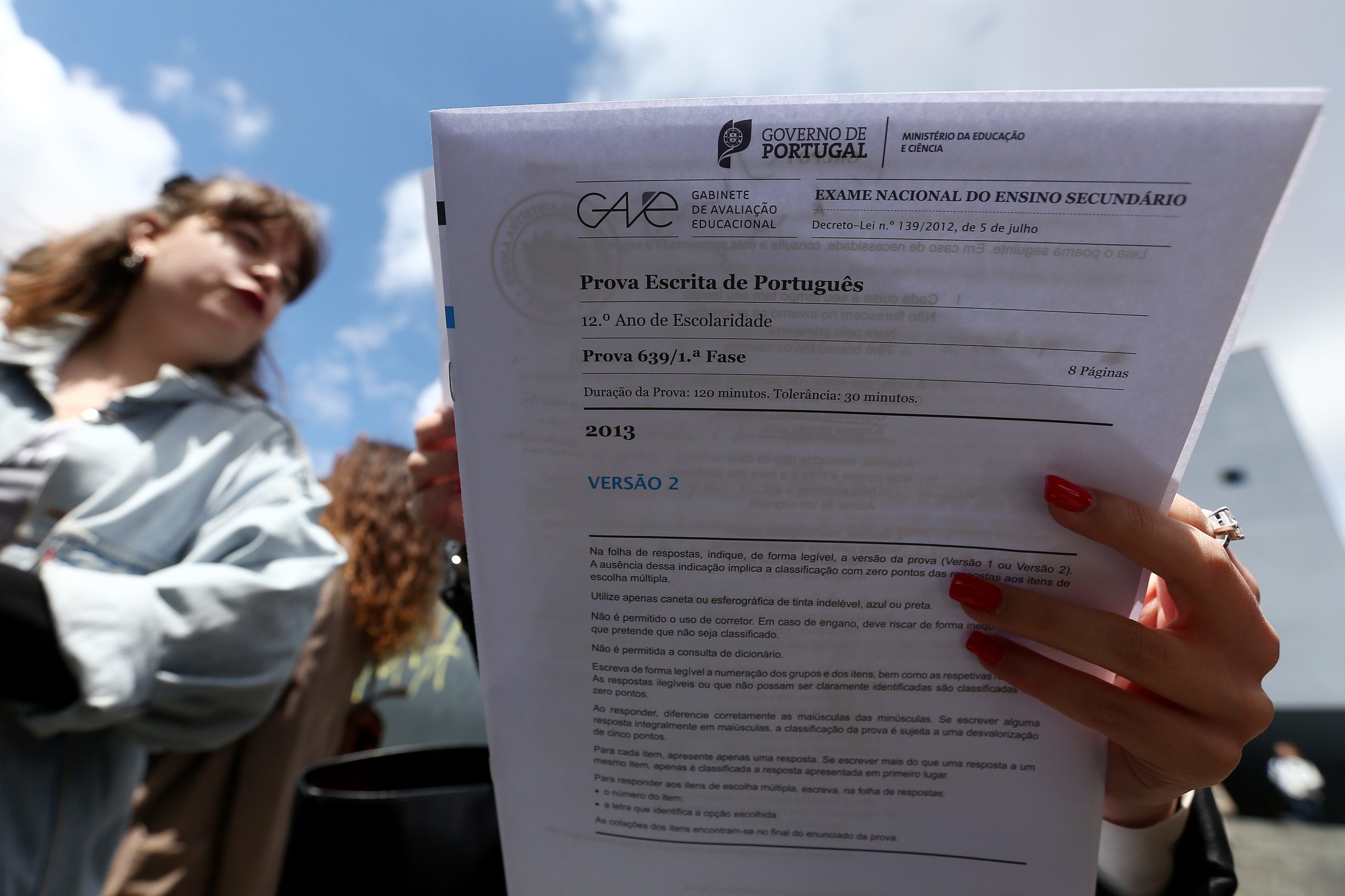 Exame de Português: veja aqui o enunciado e os critérios de correção