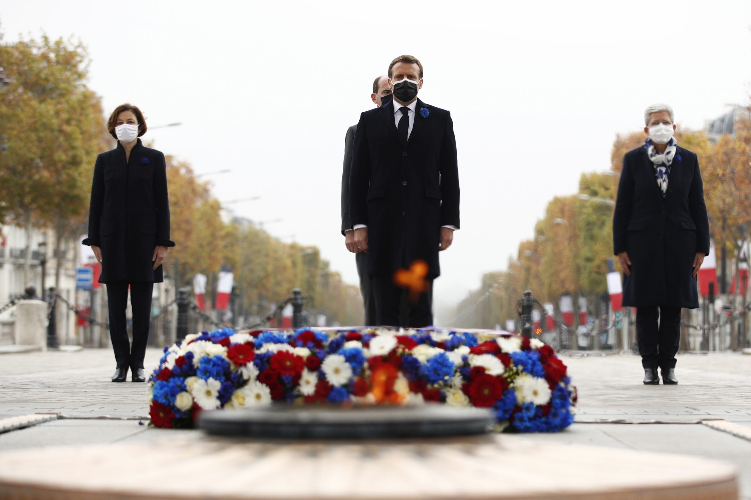 Macron presta homenagem aos soldados da Primeira Guerra Mundial