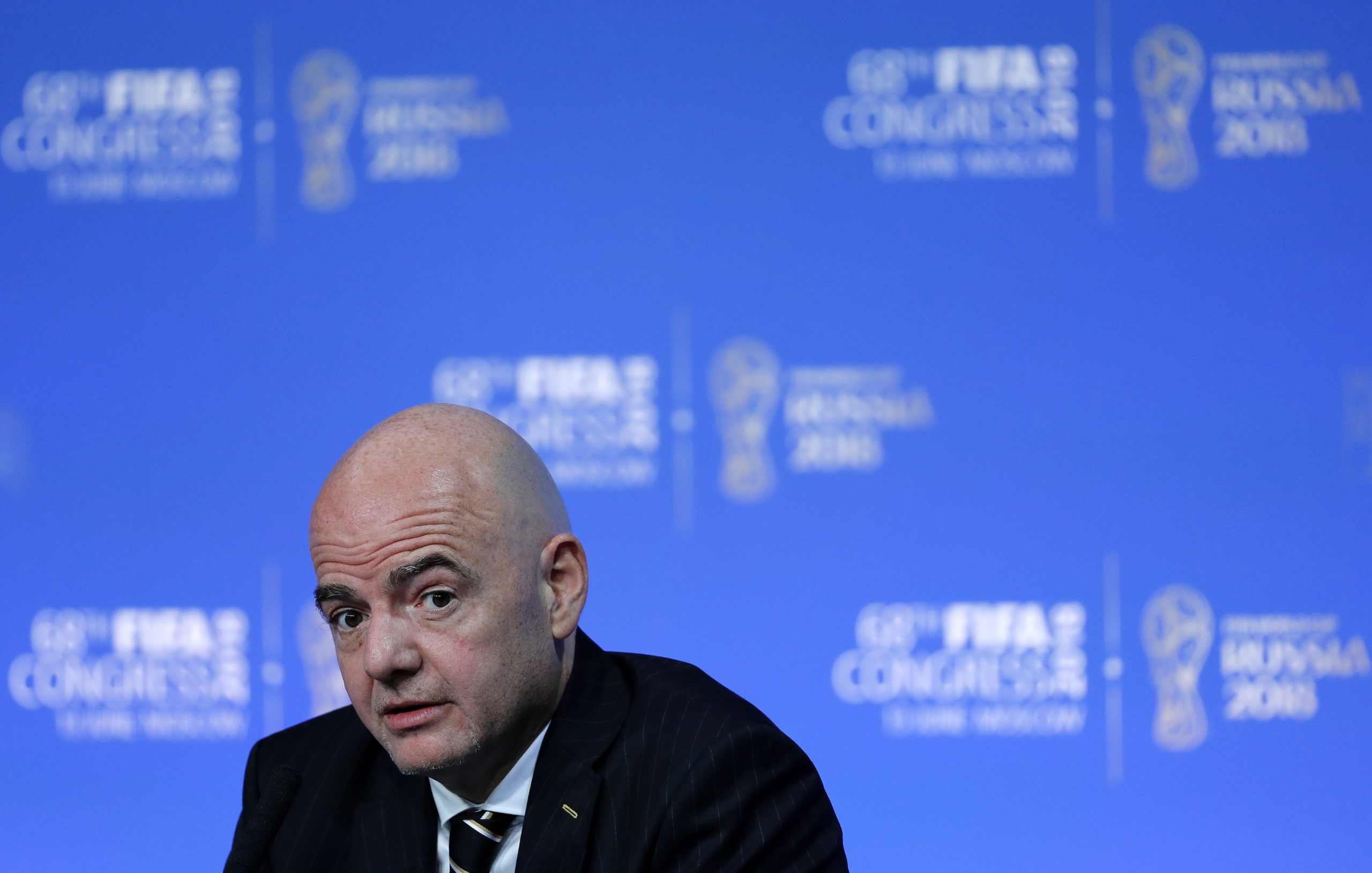 Infantino admite que Espanha “não vive a situação ideal” para o Mundial2018