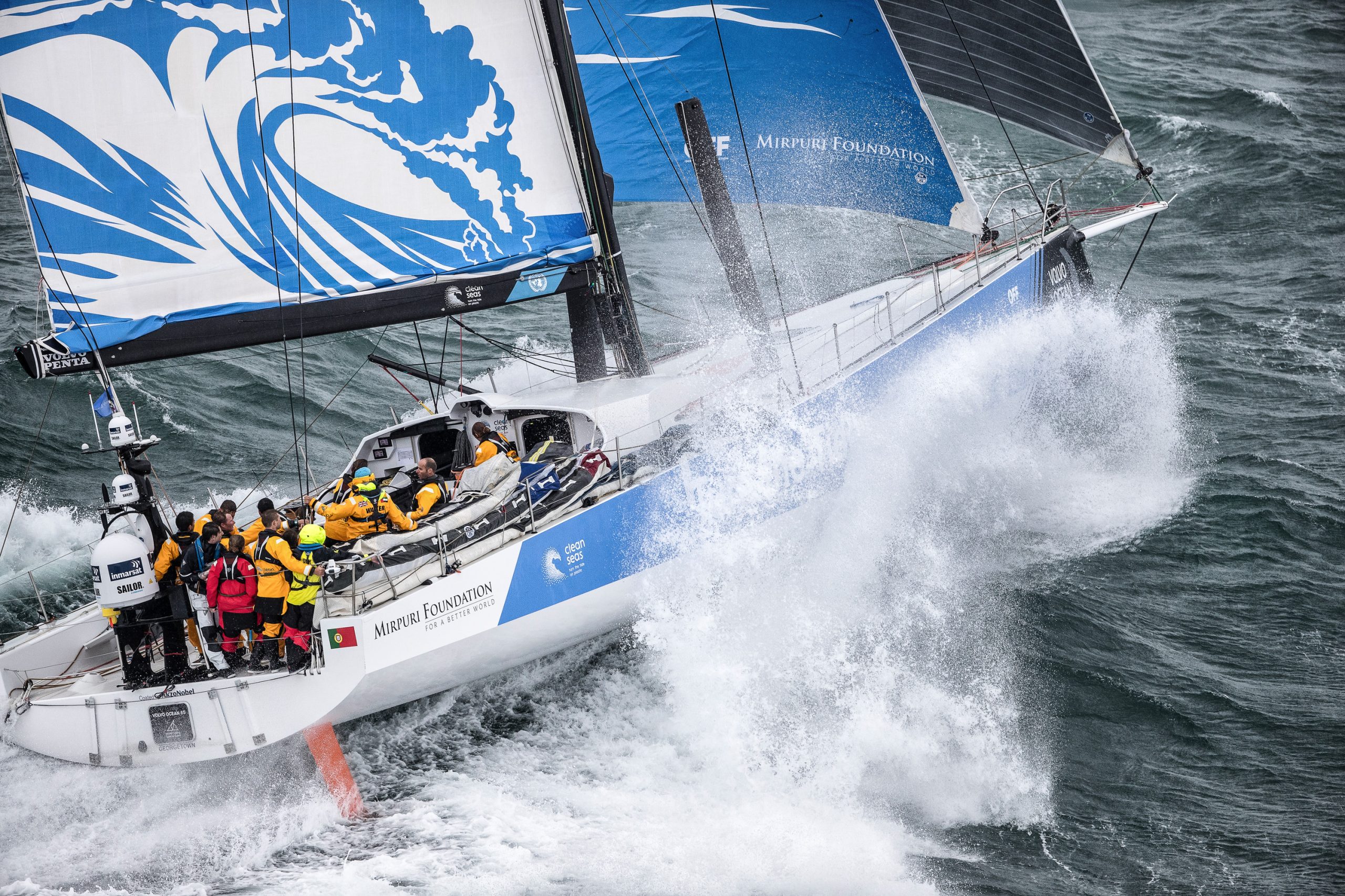 A Volvo Ocean Race arrancou hoje em Alicante