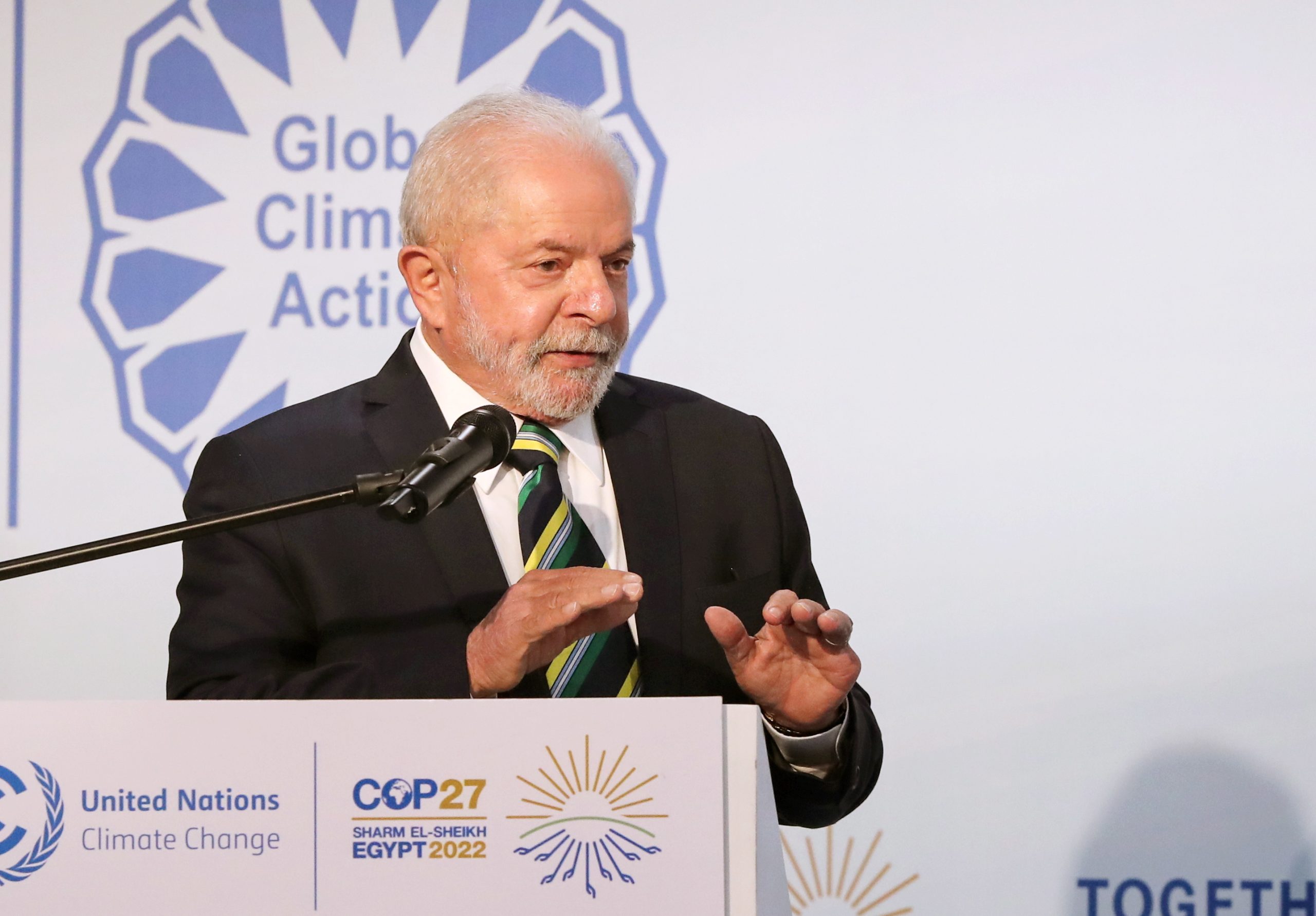 Lula da Silva diz que exigirá recursos de países ricos e defendeu nova governança global
