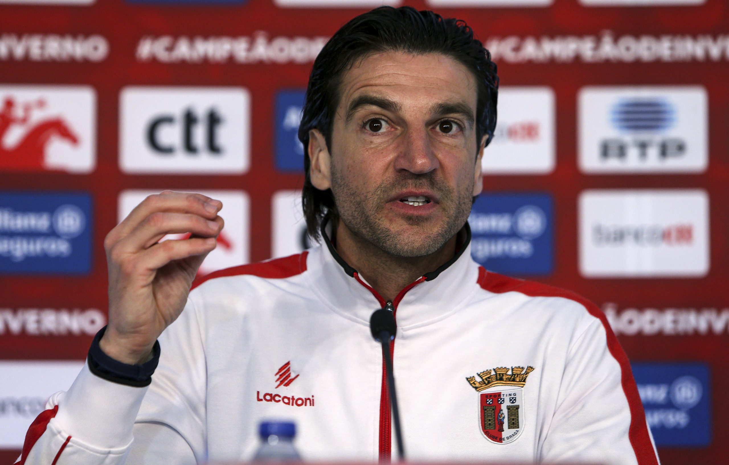 Jorge Simão diz que “é premente” o Sporting de Braga voltar às vitórias
