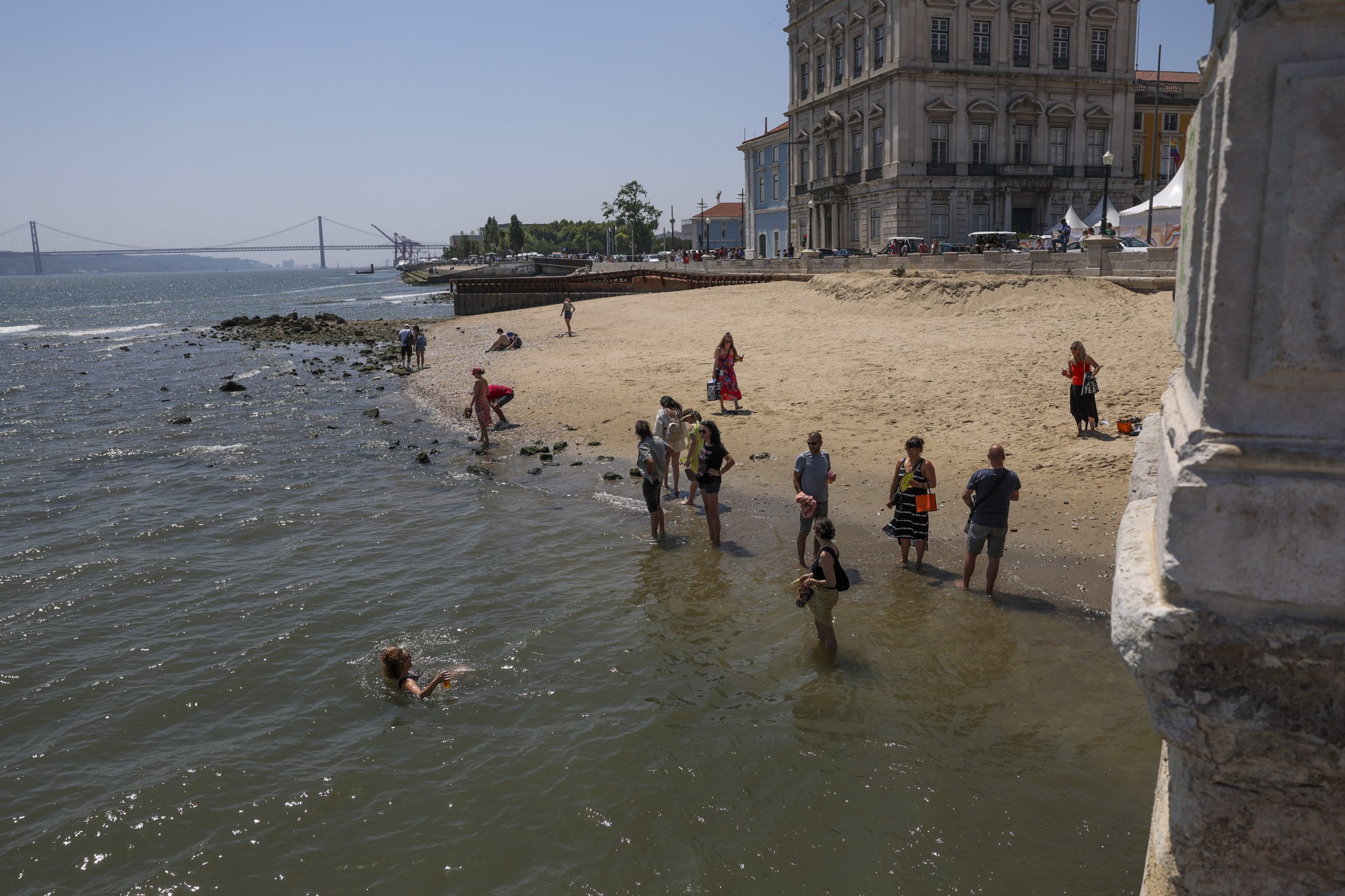 JMJ: Preocupação com mergulhos no Tejo leva a reforço de segurança e patrulhamento