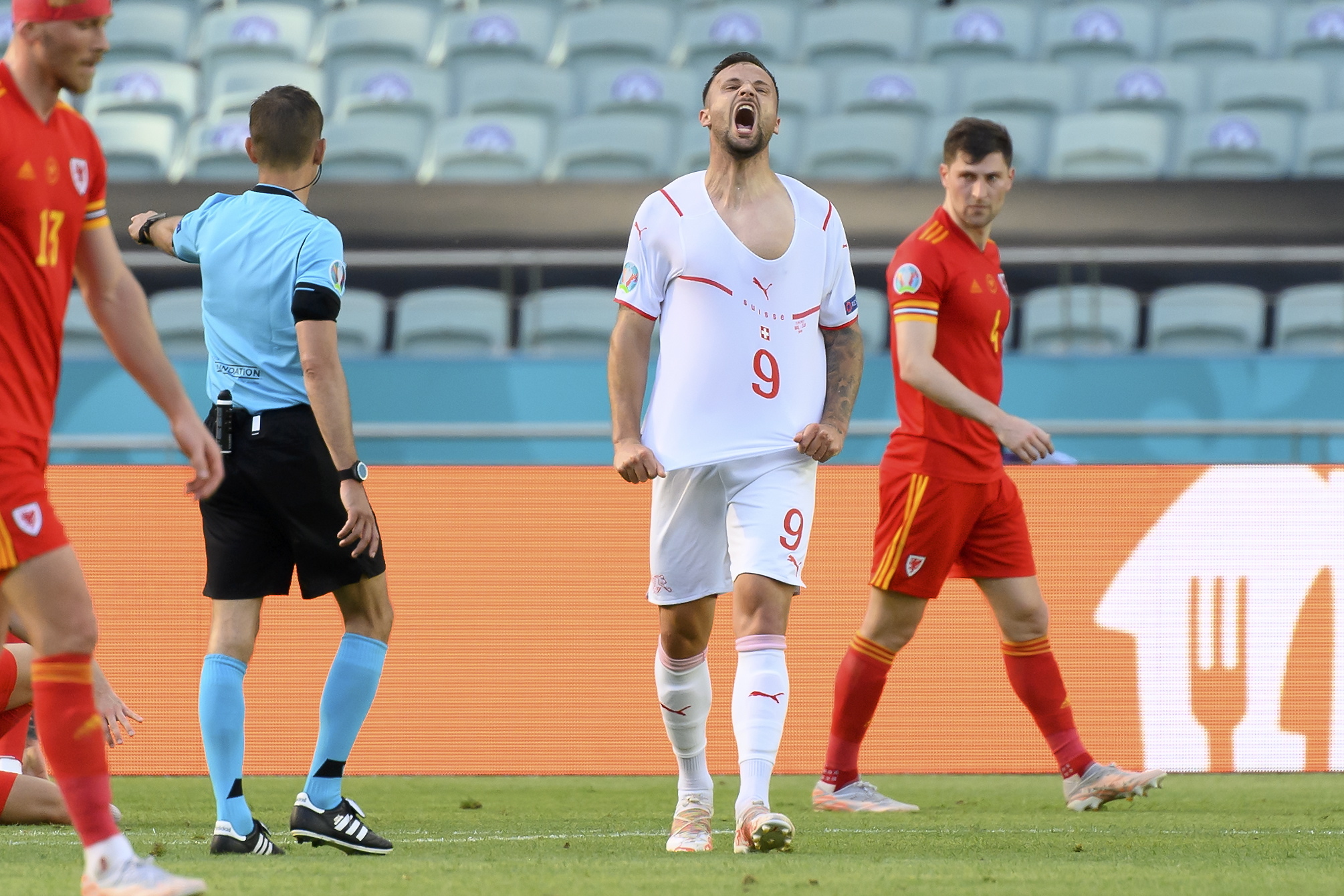 Suíça e País de Gales empatam e deixam Itália na frente do grupo A do Euro2020