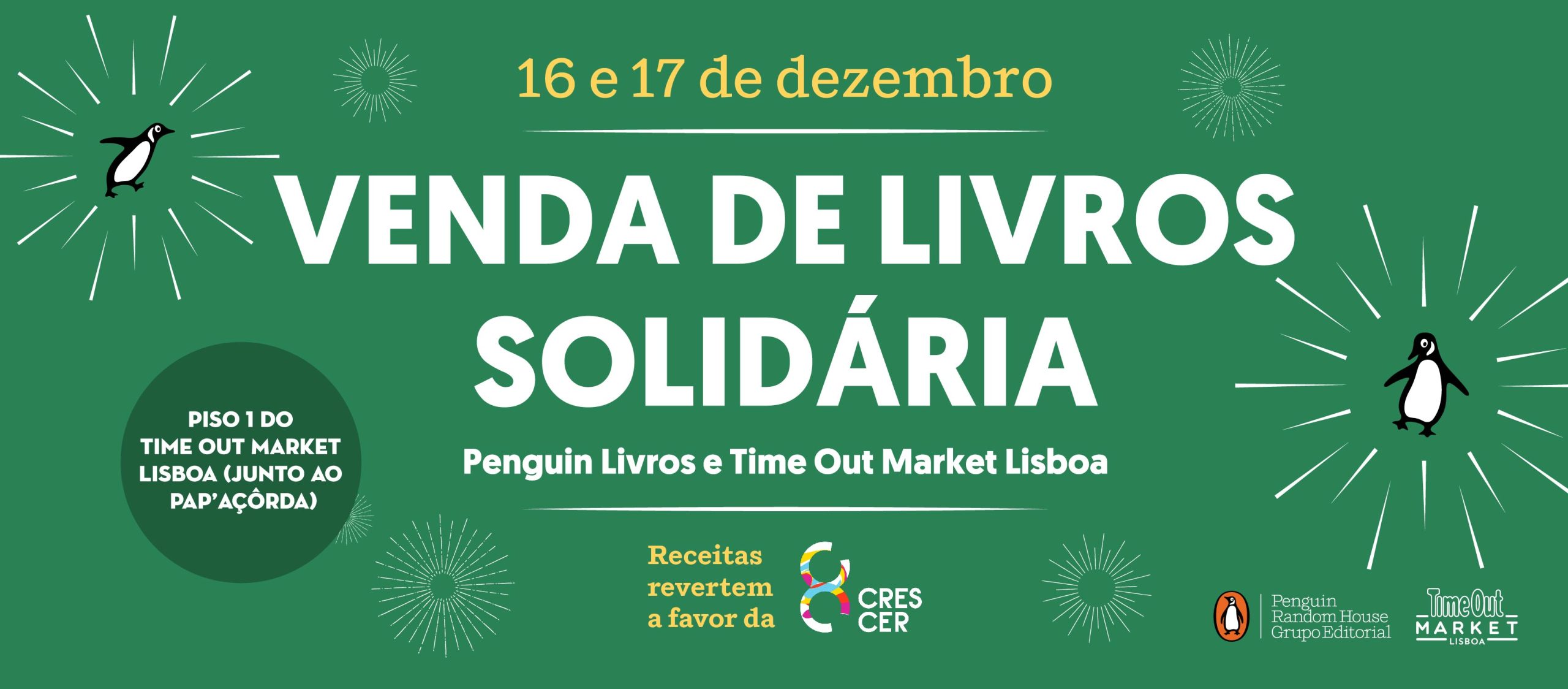 No Time out, comprar um livro da Penguin pode ajudar a tirar pessoas da rua