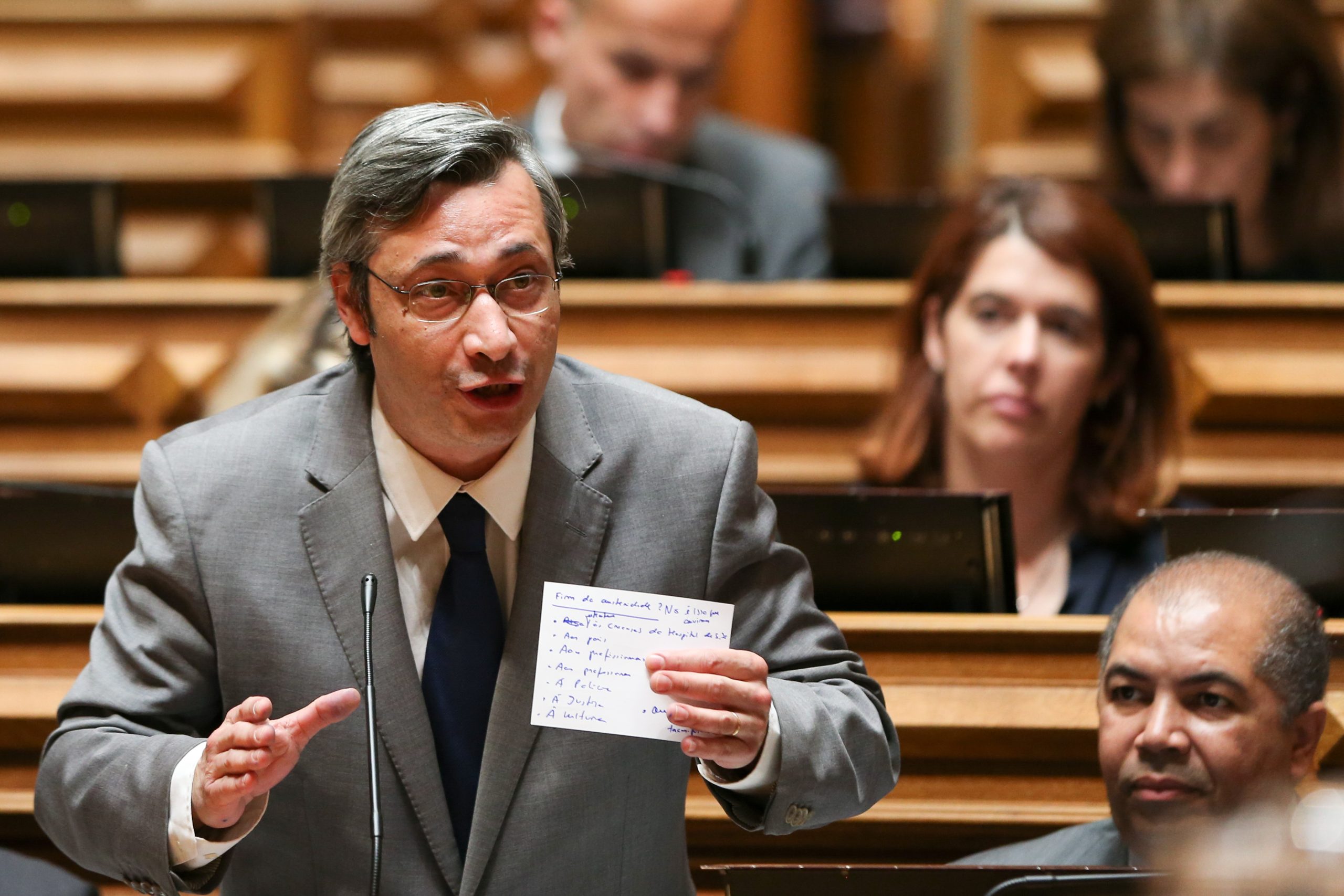 CDS surpreendido e espantado com mudança de voto do PSD na lei do lóbi