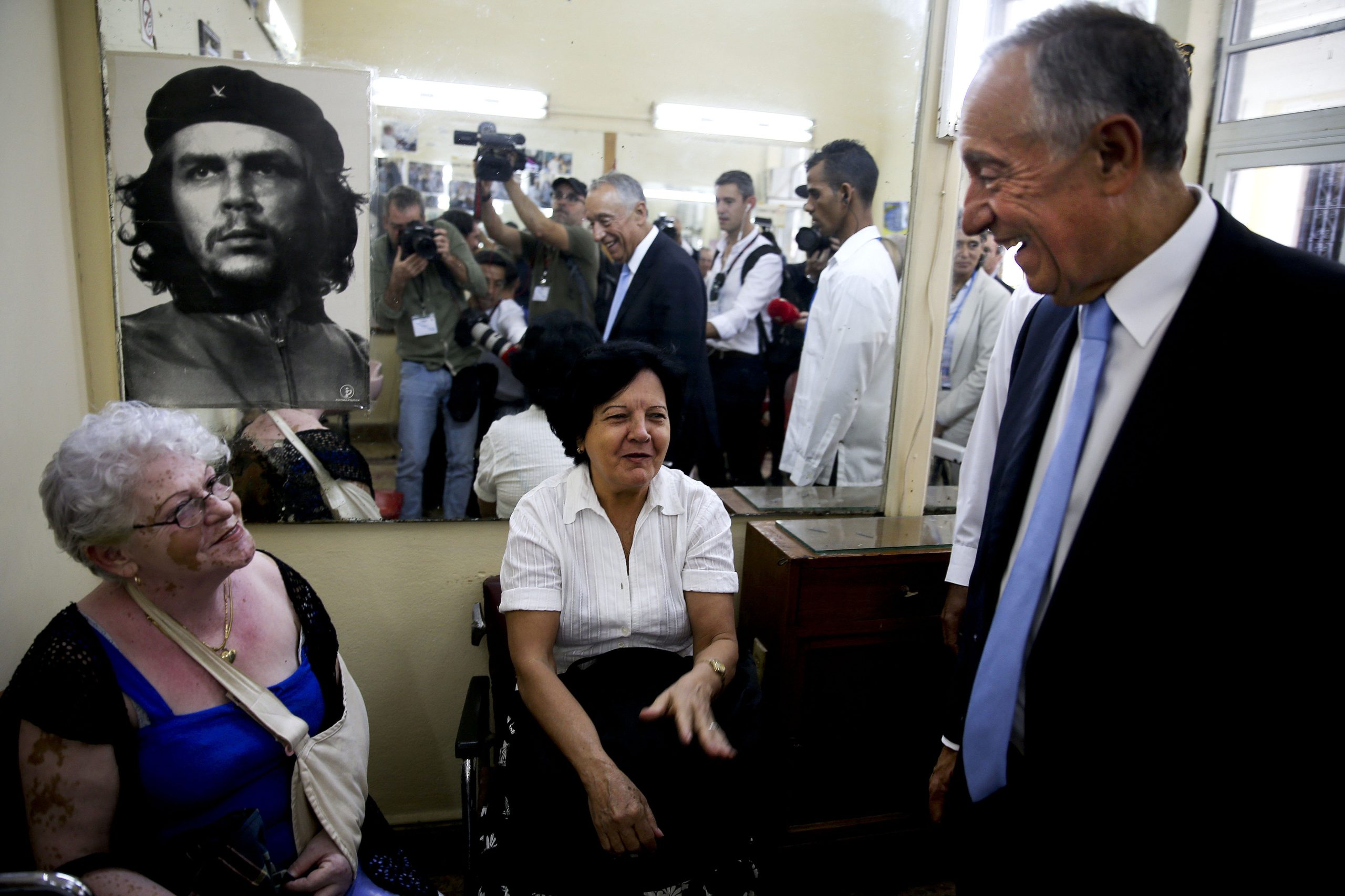 Marcelo encontrou-se com Fidel em Cuba
