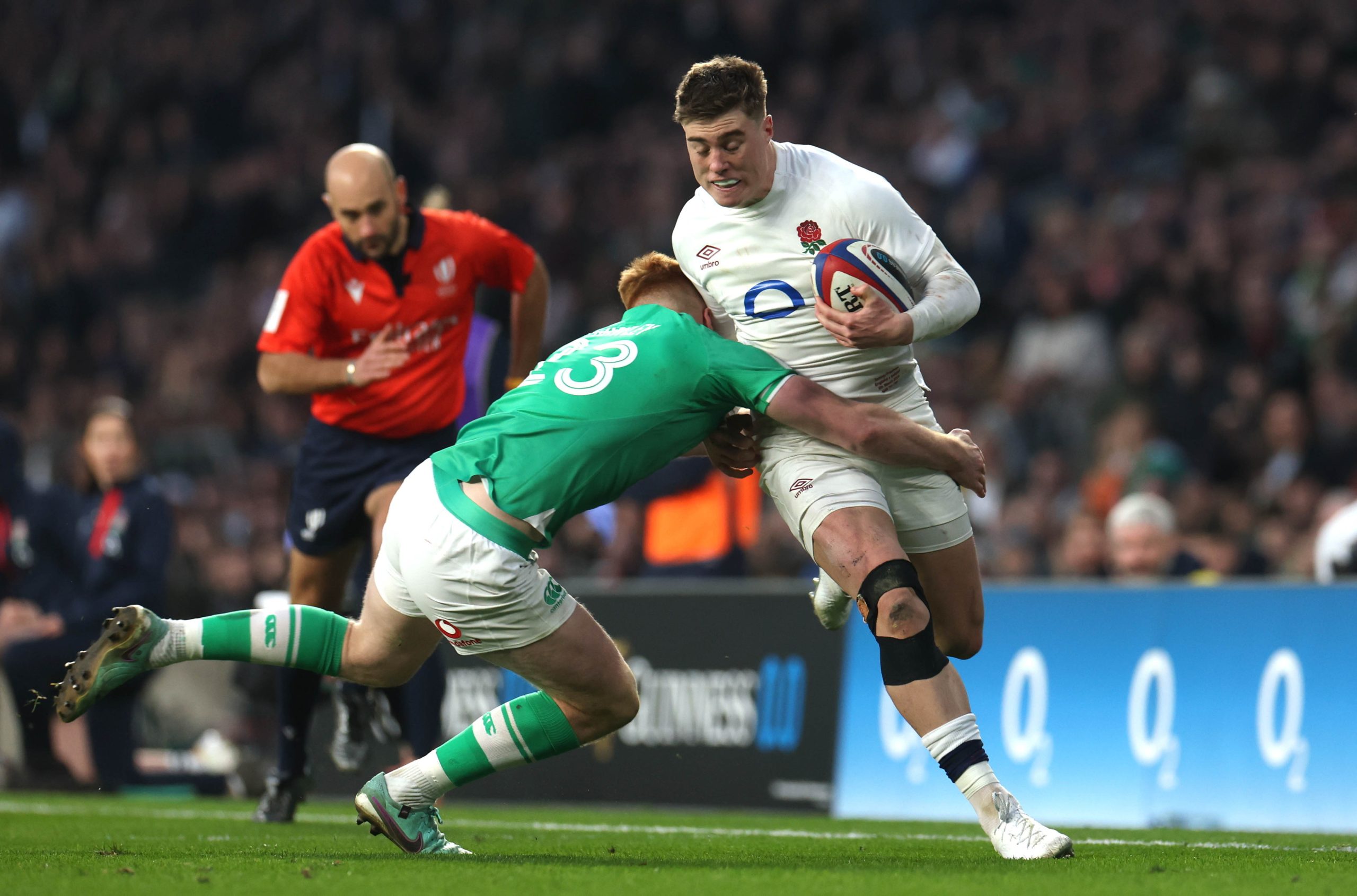 Inglaterra vence e impede festa da Irlanda no Seis Nações de râguebi