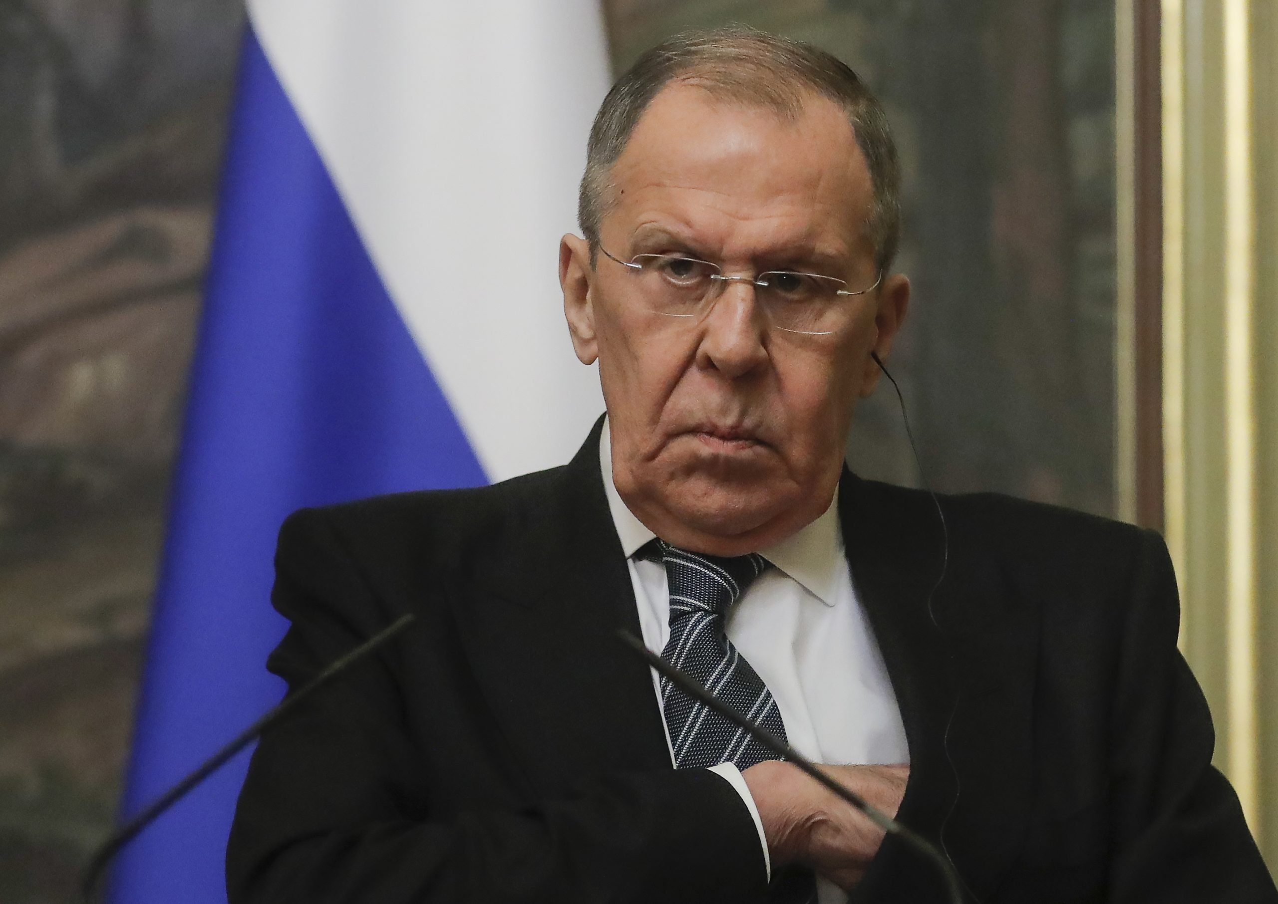 Lavrov diz que armas ocidentais vão fortalecer presença russa