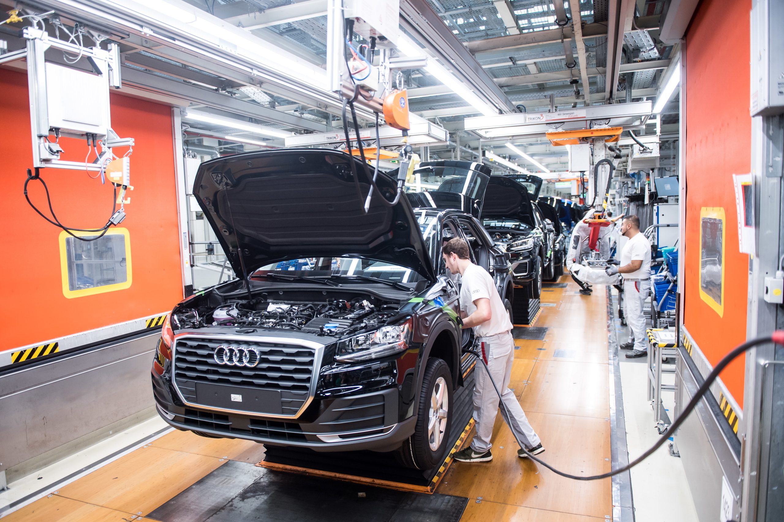 Audi vai suprimir 9.500 empregos na Alemanha até 2025