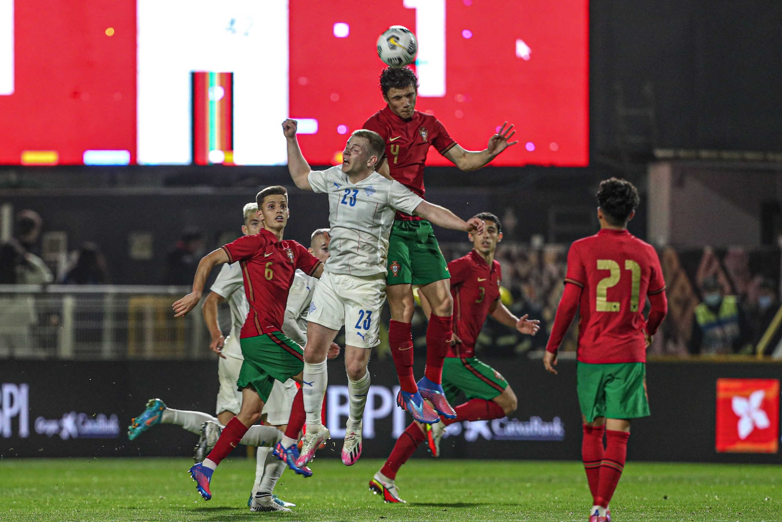 Portugal empata com Islândia e perde primeiros pontos na qualificação para Europeu sub-21