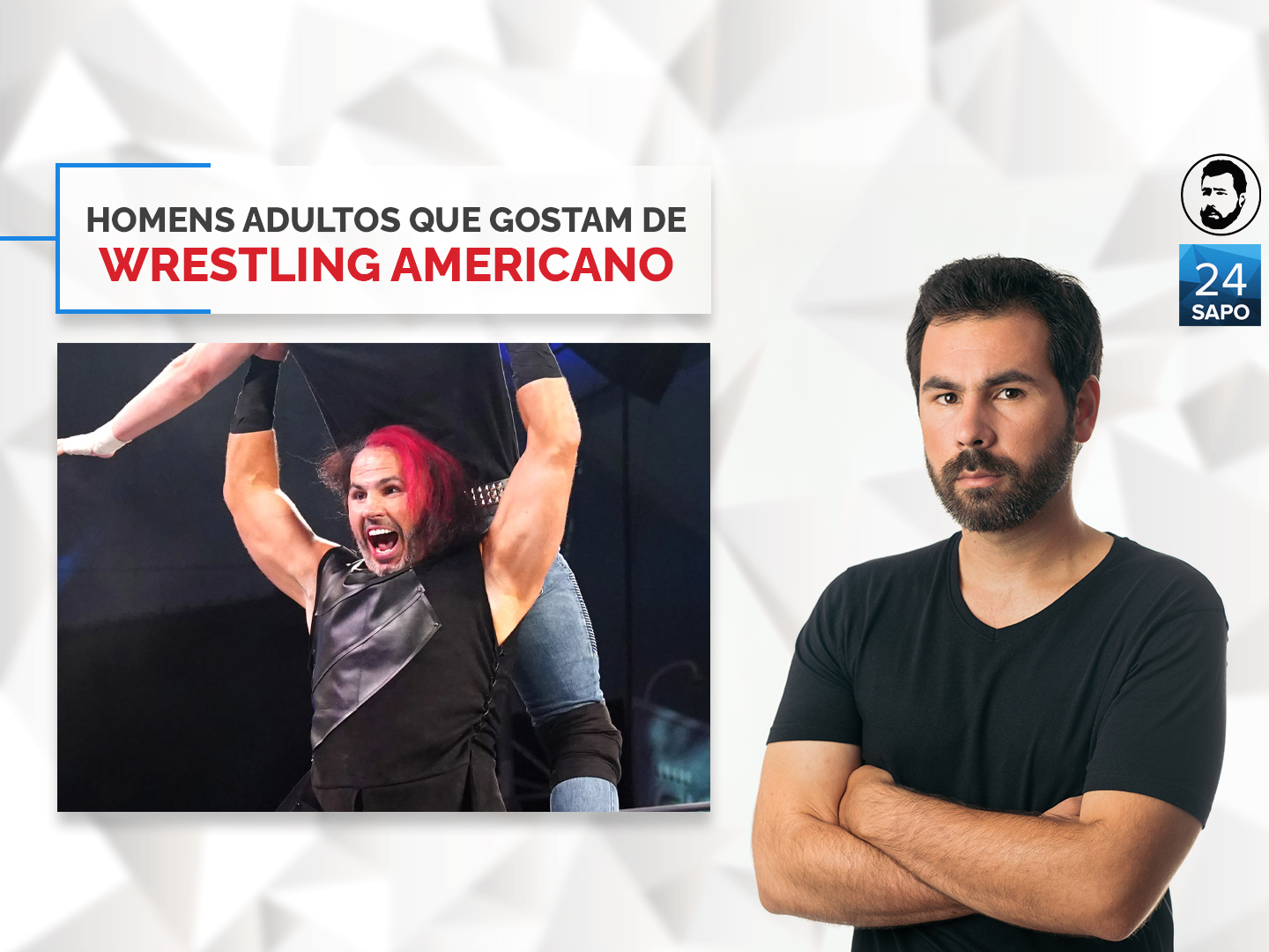 Homens adultos que gostam de wrestling