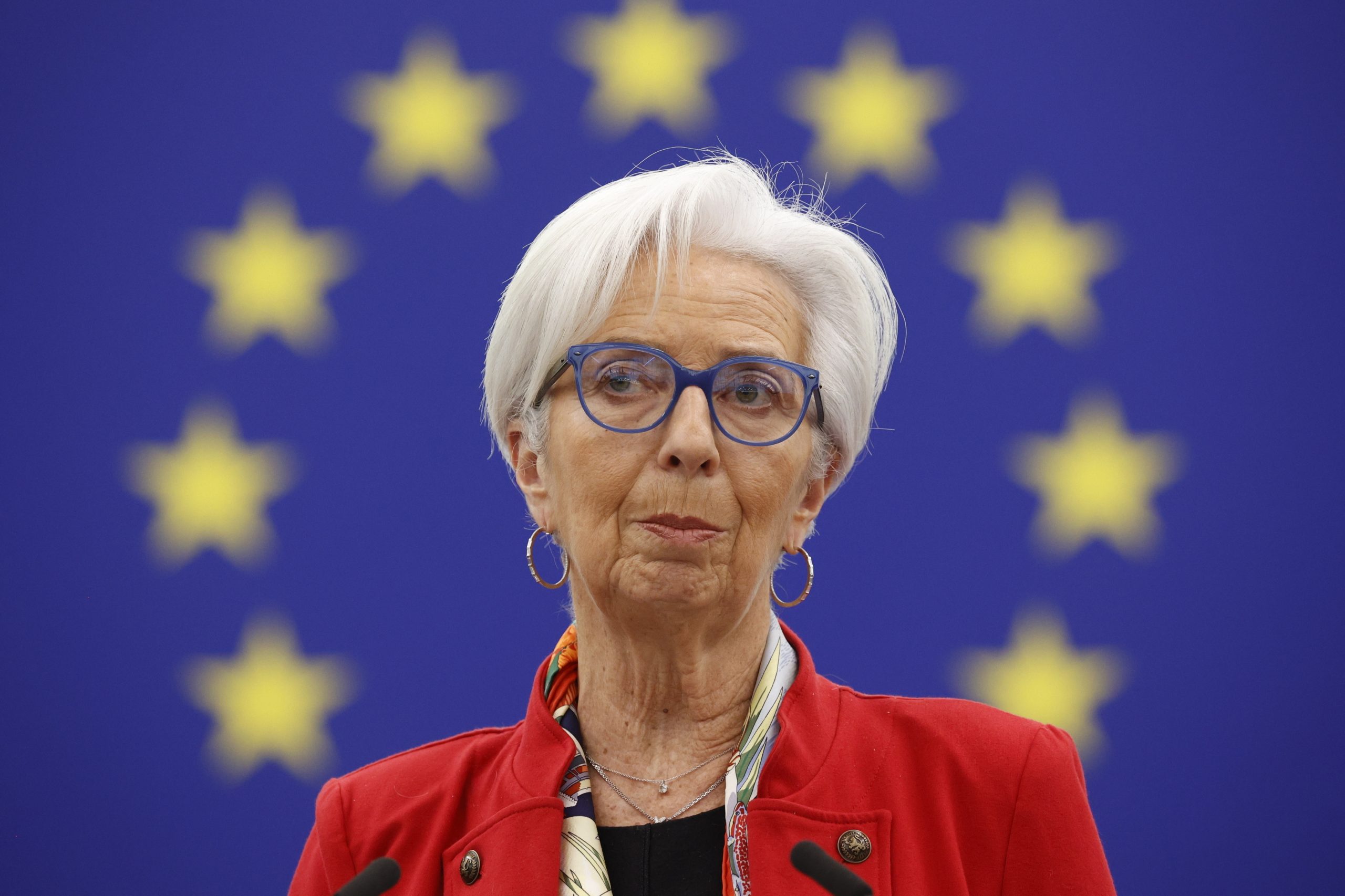 O Banco Central Europeu “está pronto a agir”, diz Christine Lagarde