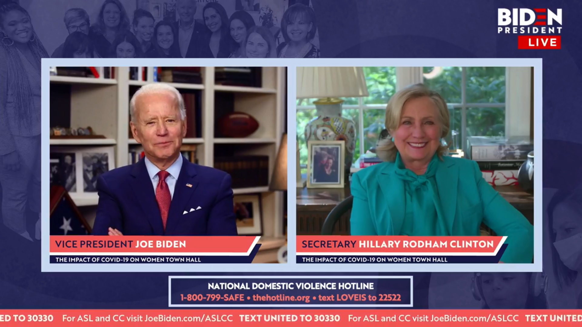 Biden soma apoios de peso na corrida democrata: Hillary Clinton anuncia apoio à candidatura do “amigo” Joe