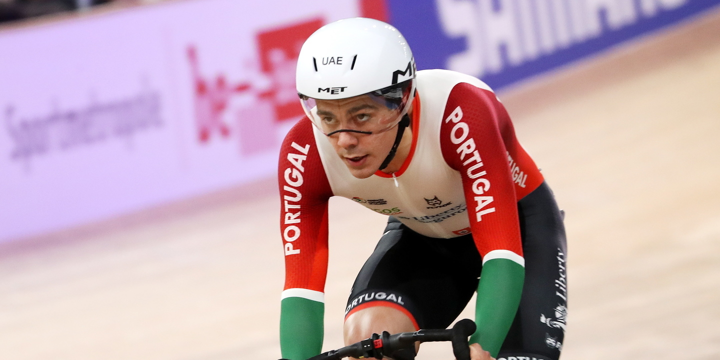 Ciclista Iúri Leitão conquista medalha de prata no omnium