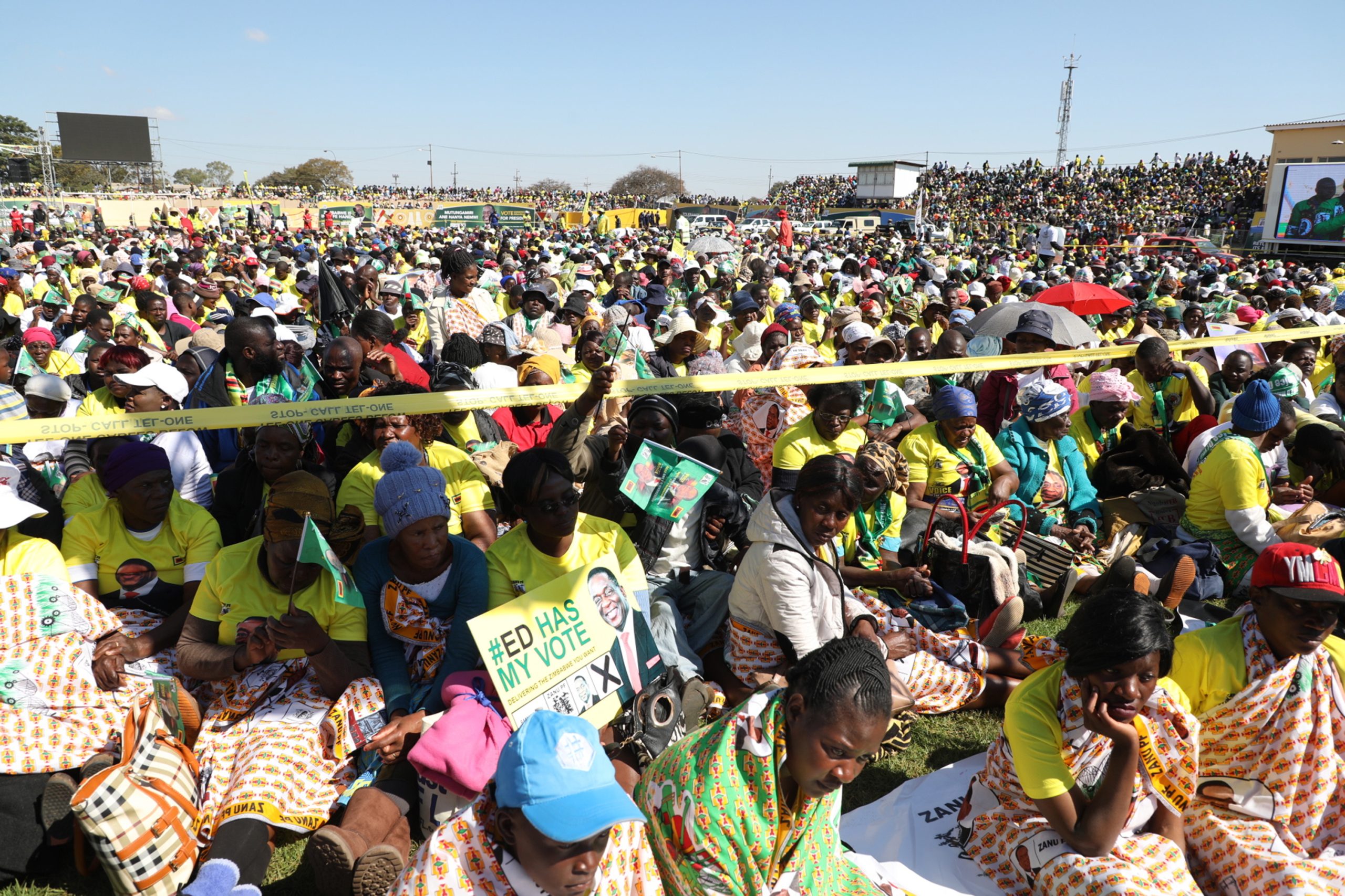 Partido do Governo com maioria absoluta na Assembleia Nacional do Zimbabué