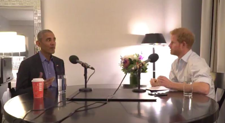 Harry entrevista Obama. Ele nunca falou de Trump, mas deixou um recado sobre redes sociais