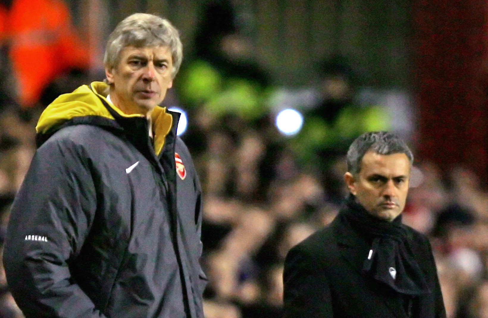 Mourinho contra Wenger: uma história de picardias