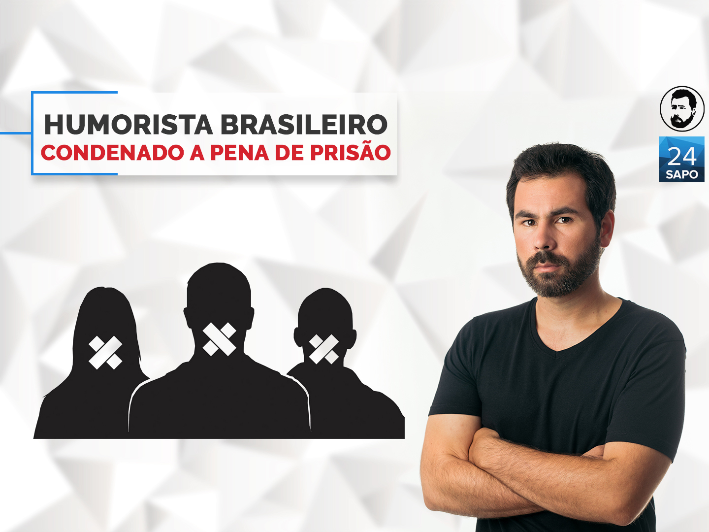 Humorista brasileiro condenado a 6 meses de prisão