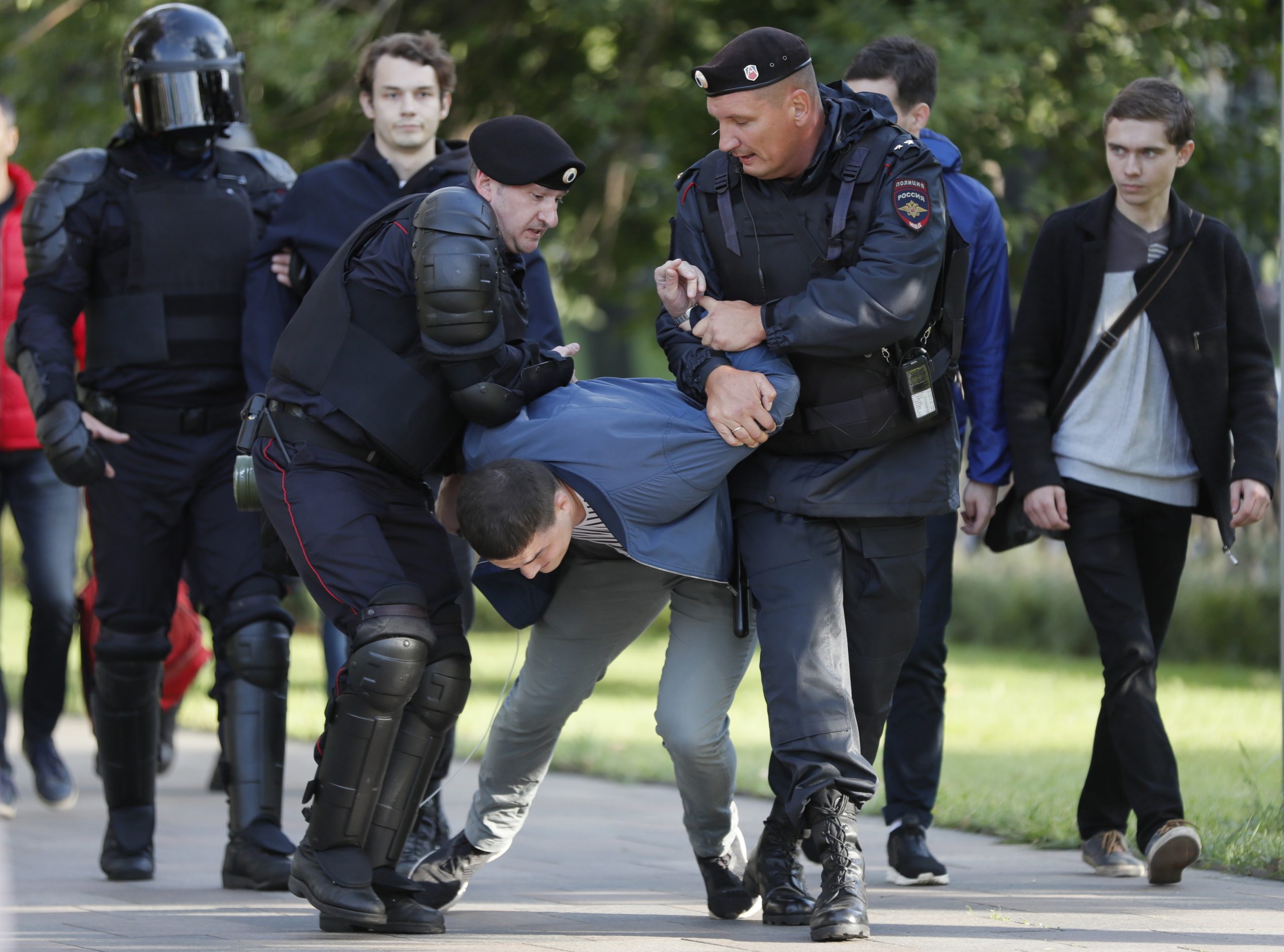 Rússia. Várias dezenas de manifestantes detidos em Moscovo