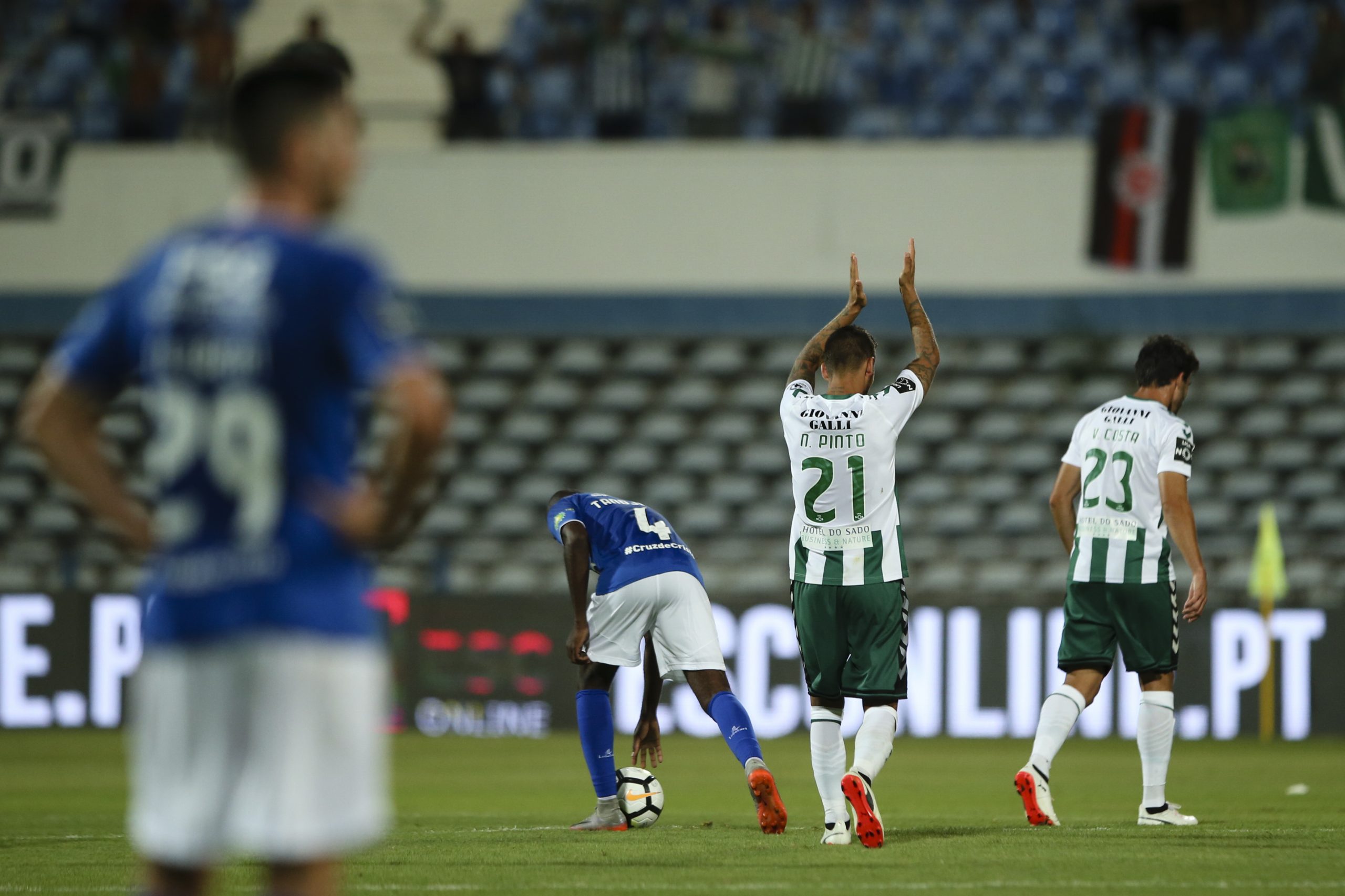 Belenenses e Vitória de Setúbal empatam na abertura da quarta jornada da I Liga