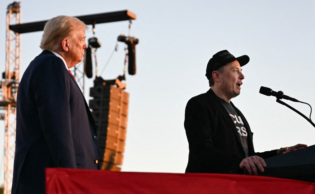 Elon Musk doou 75 milhões de dólares a grupo pró-Trump nos últimos três meses