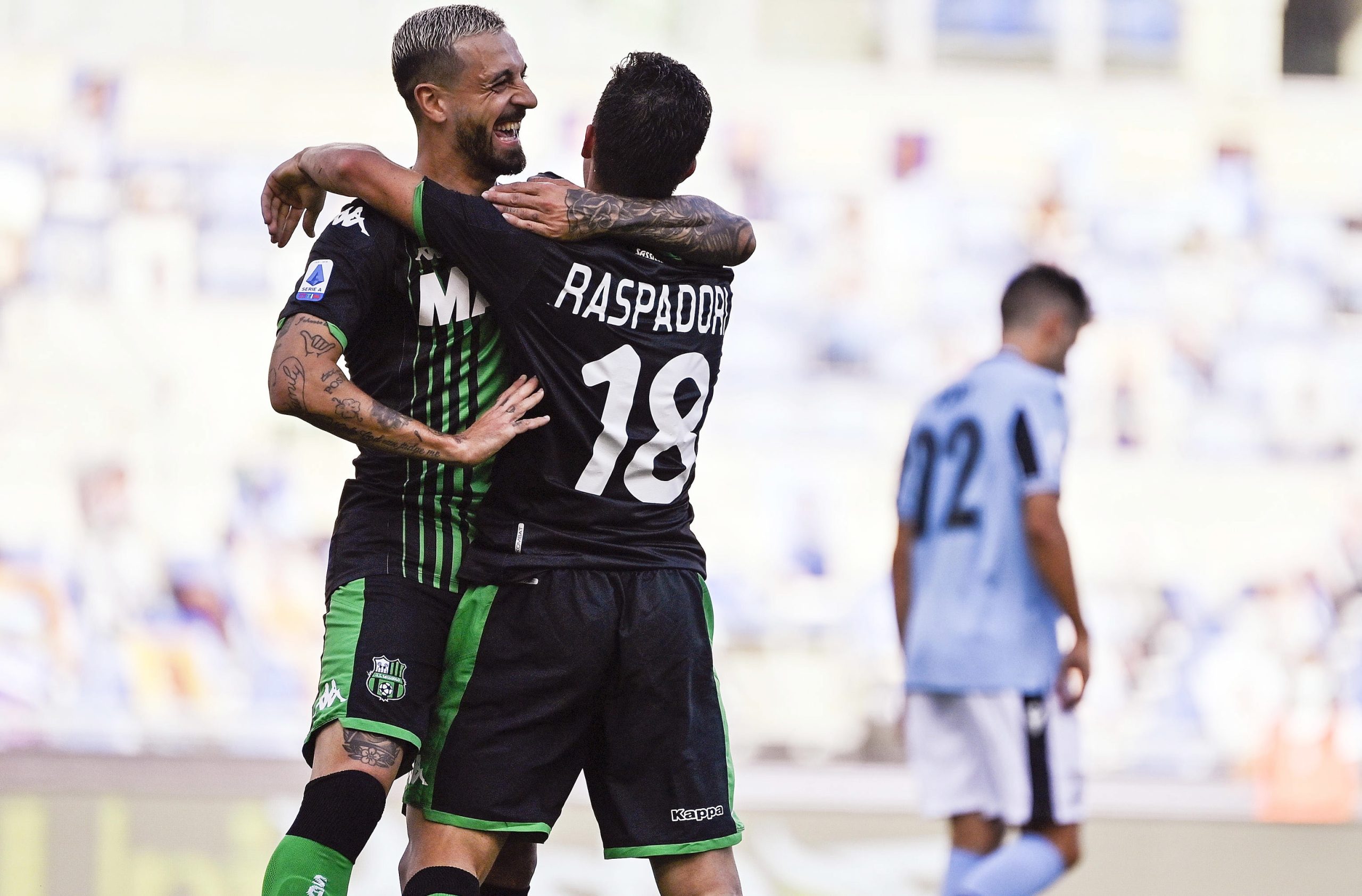 Sassuolo vence em casa da Lazio que marca passo na perseguição à Juventus