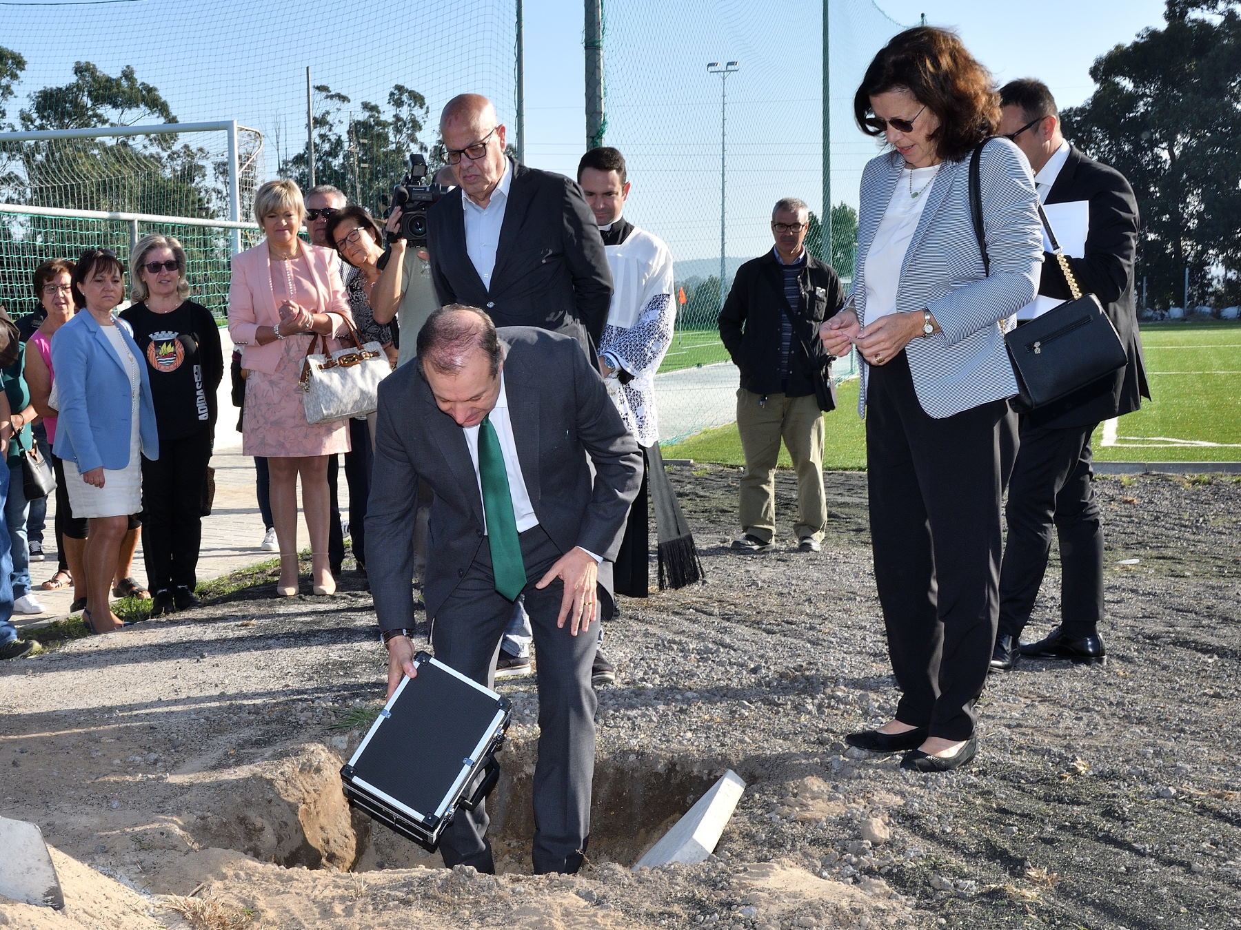 Rio Ave lança primeira pedra da sua futura academia de futebol
