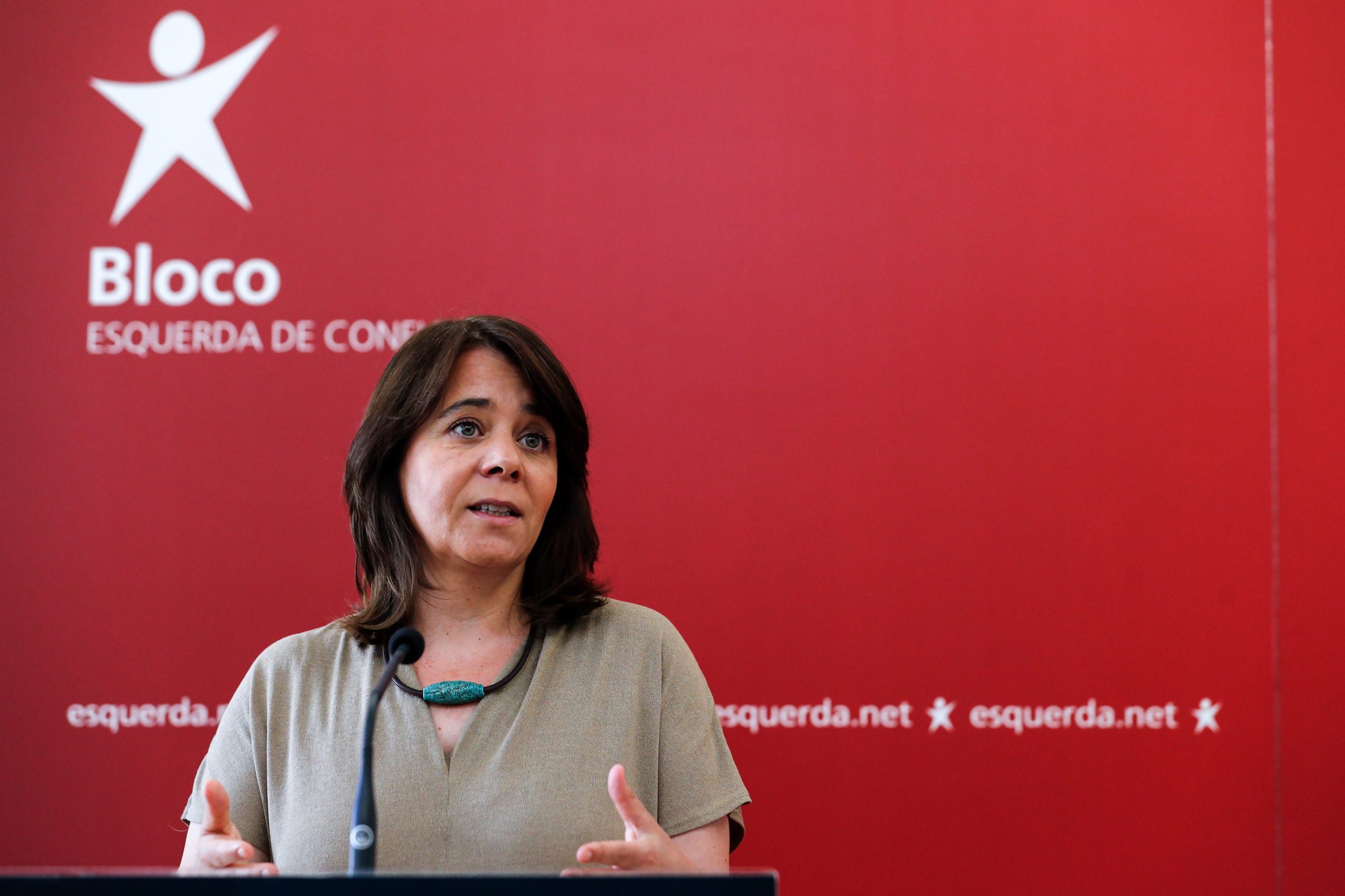 Catarina Martins diz que há neste momento um acordo entre PS e PSD