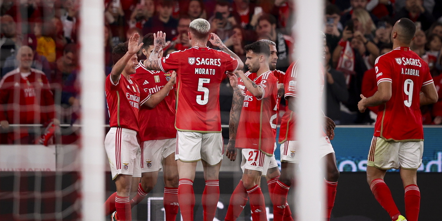 Benfica vence Gil Vicente e isola-se provisoriamente na liderança da I Liga