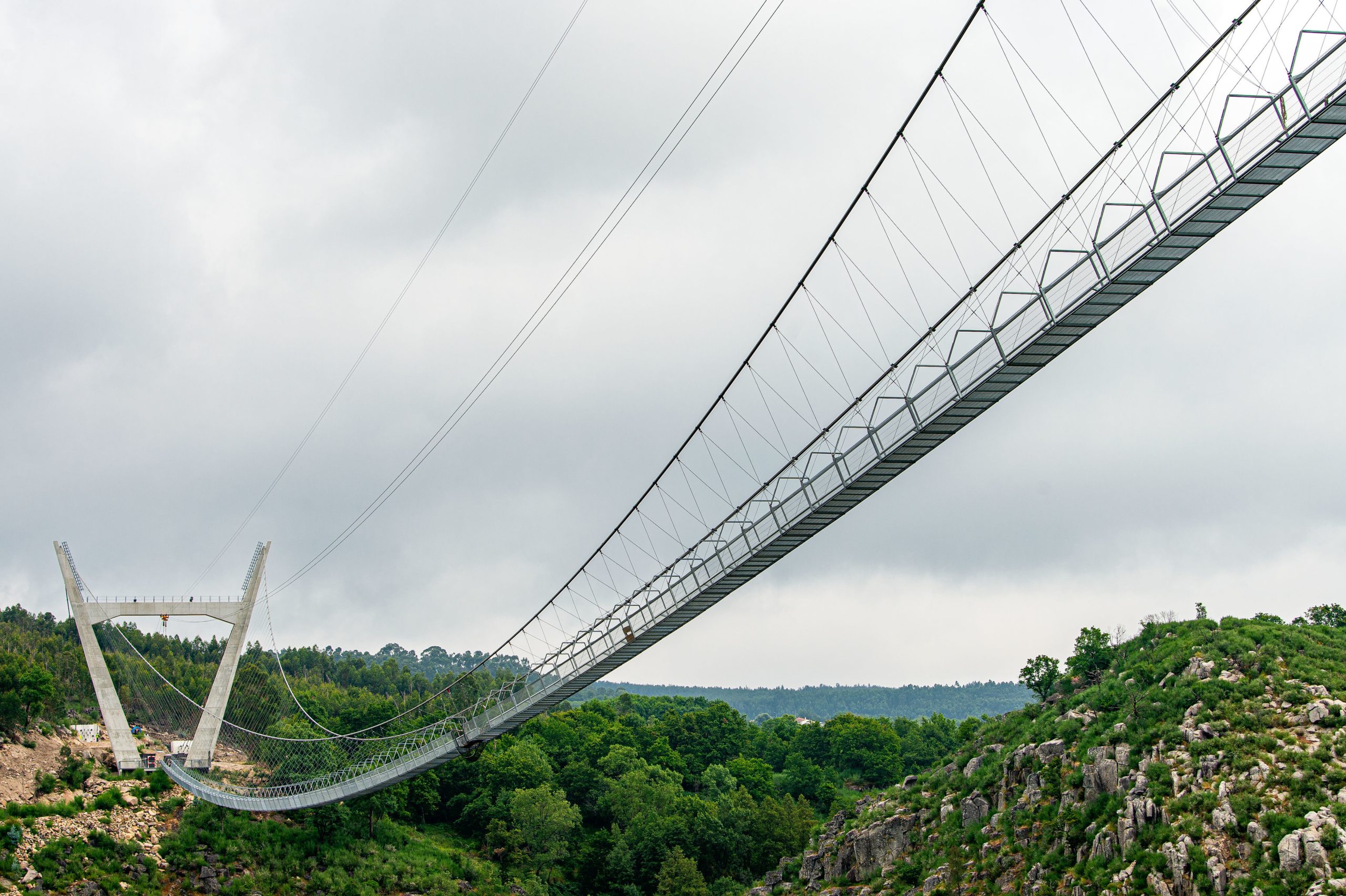 A maior ponte suspensa do mundo é a esperança de recuperação para Arouca. “Toda a gente tem curiosidade e está à espera que ela abra”